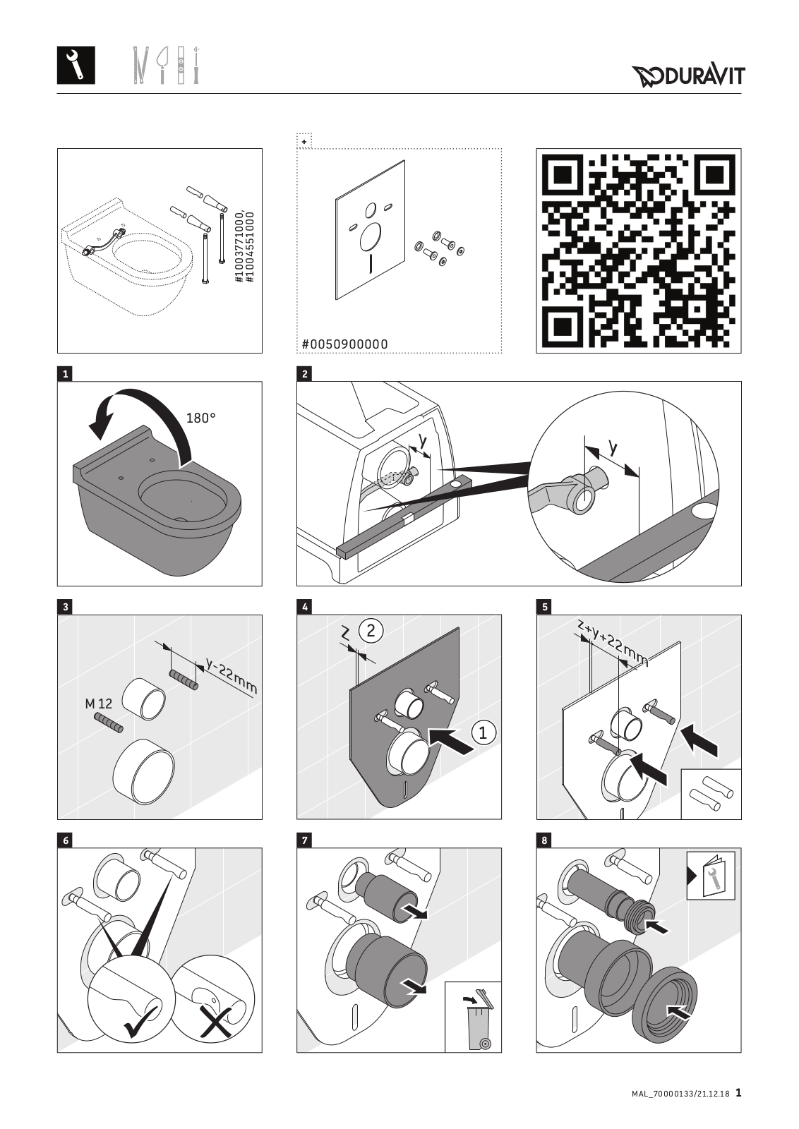 Duravit CBWE1959 Installation&Assembly - ManualMachine.com