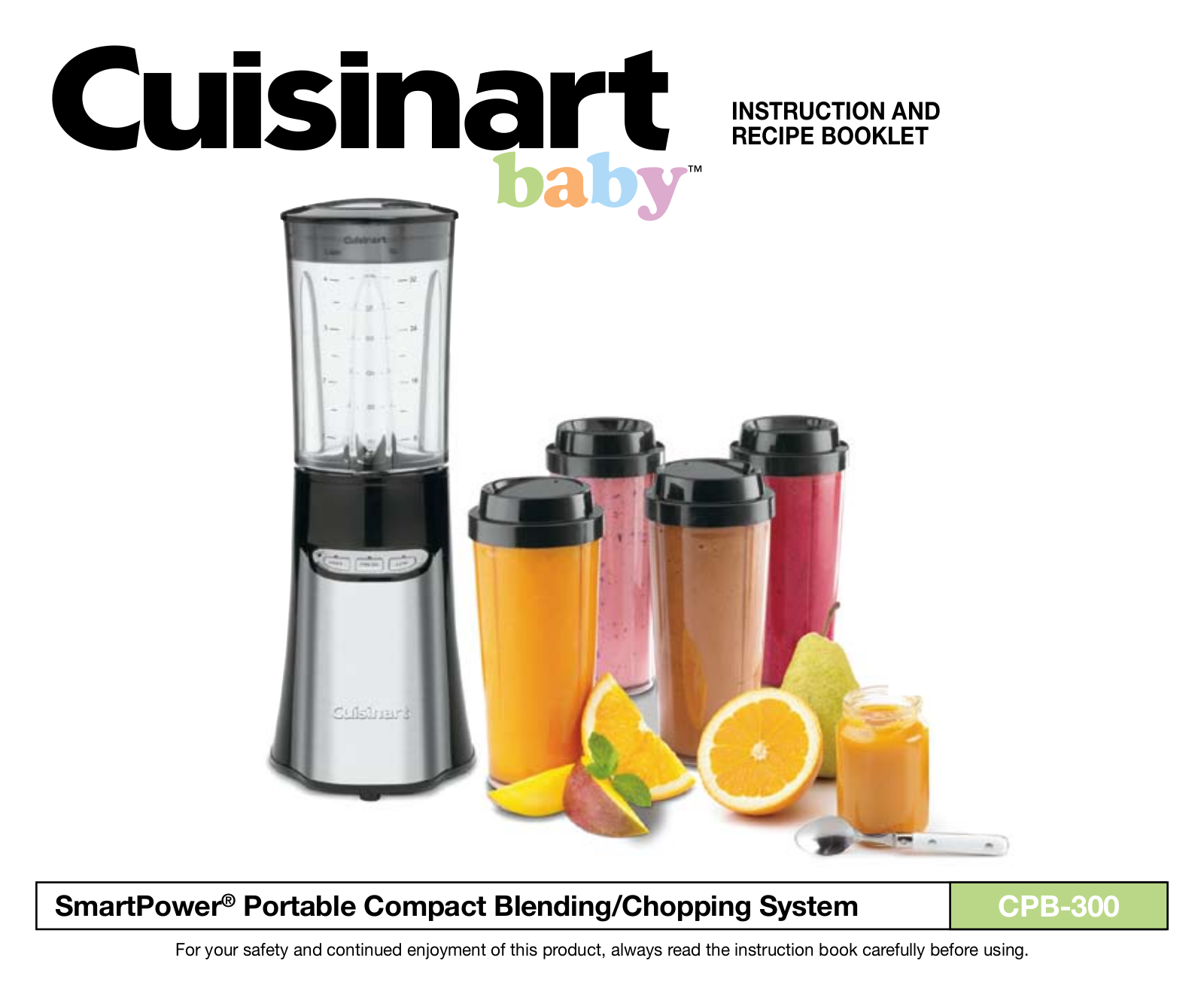 Cuisinart CPB-300 User Manual