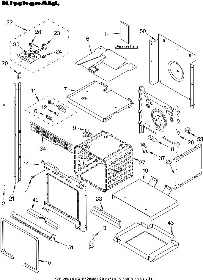 KitchenAid KEBS277DWH11 Parts List