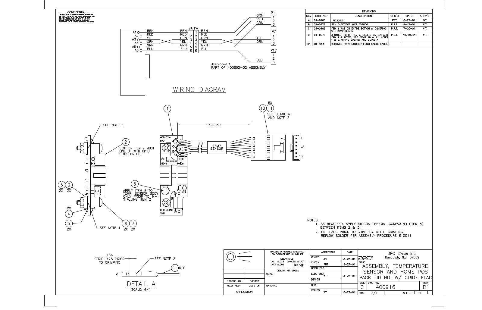 DPS Cirrus Circuit diagram