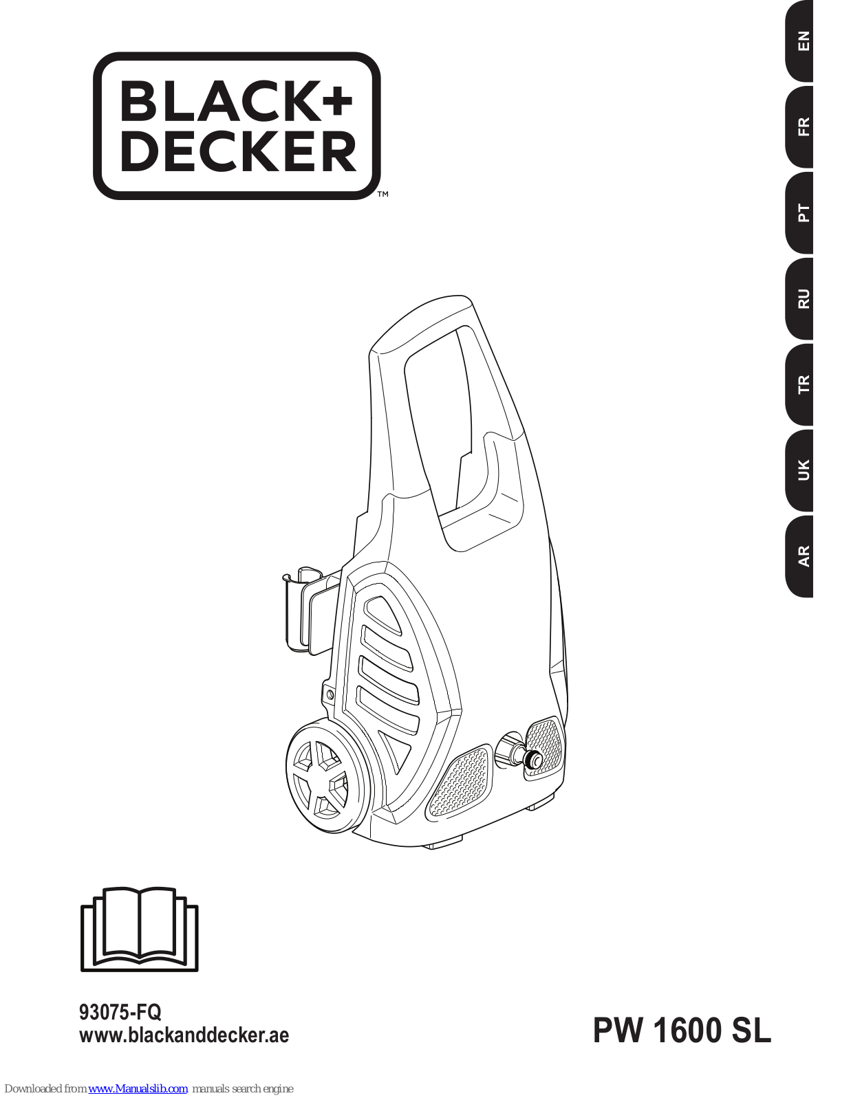 Black & Decker PW 1600 SL, PW 1400 S, PW 1300 S, PW 2200 SPB Original Instructions Manual