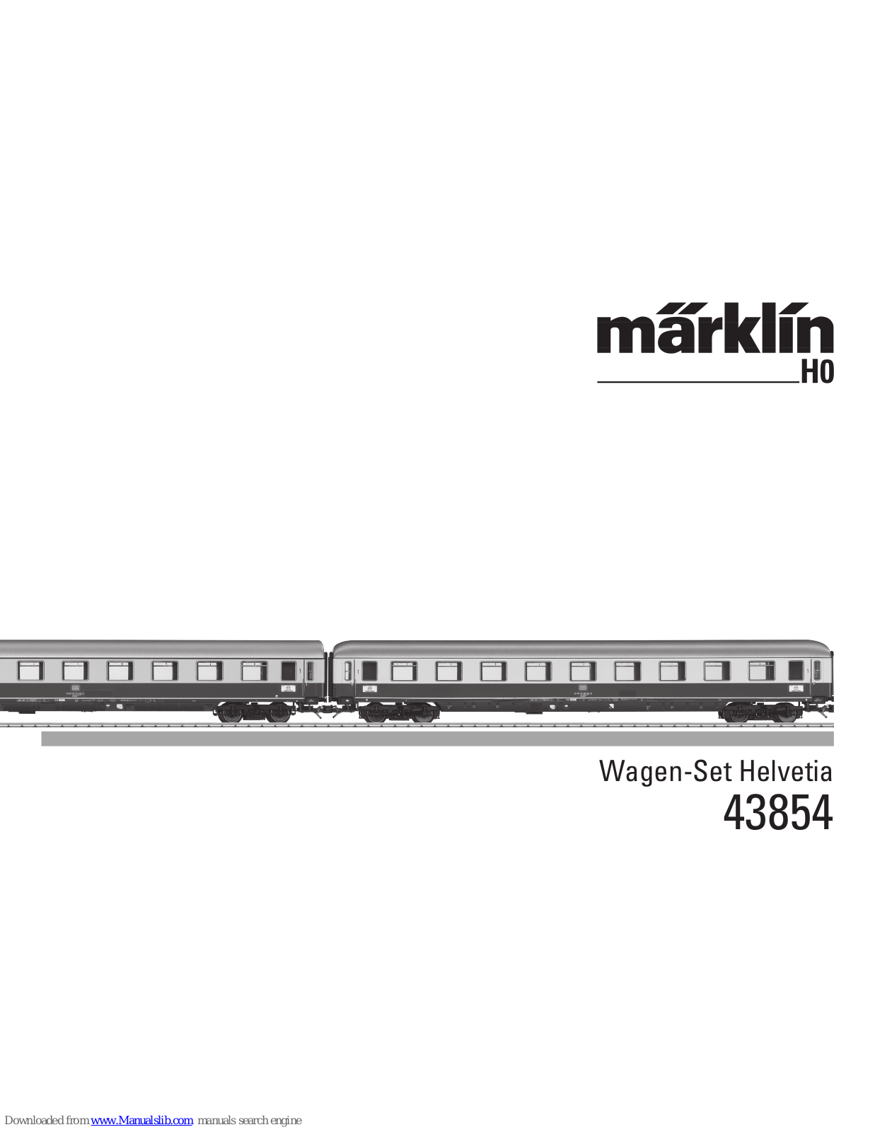 marklin 43854 User Manual - ManualMachine.com