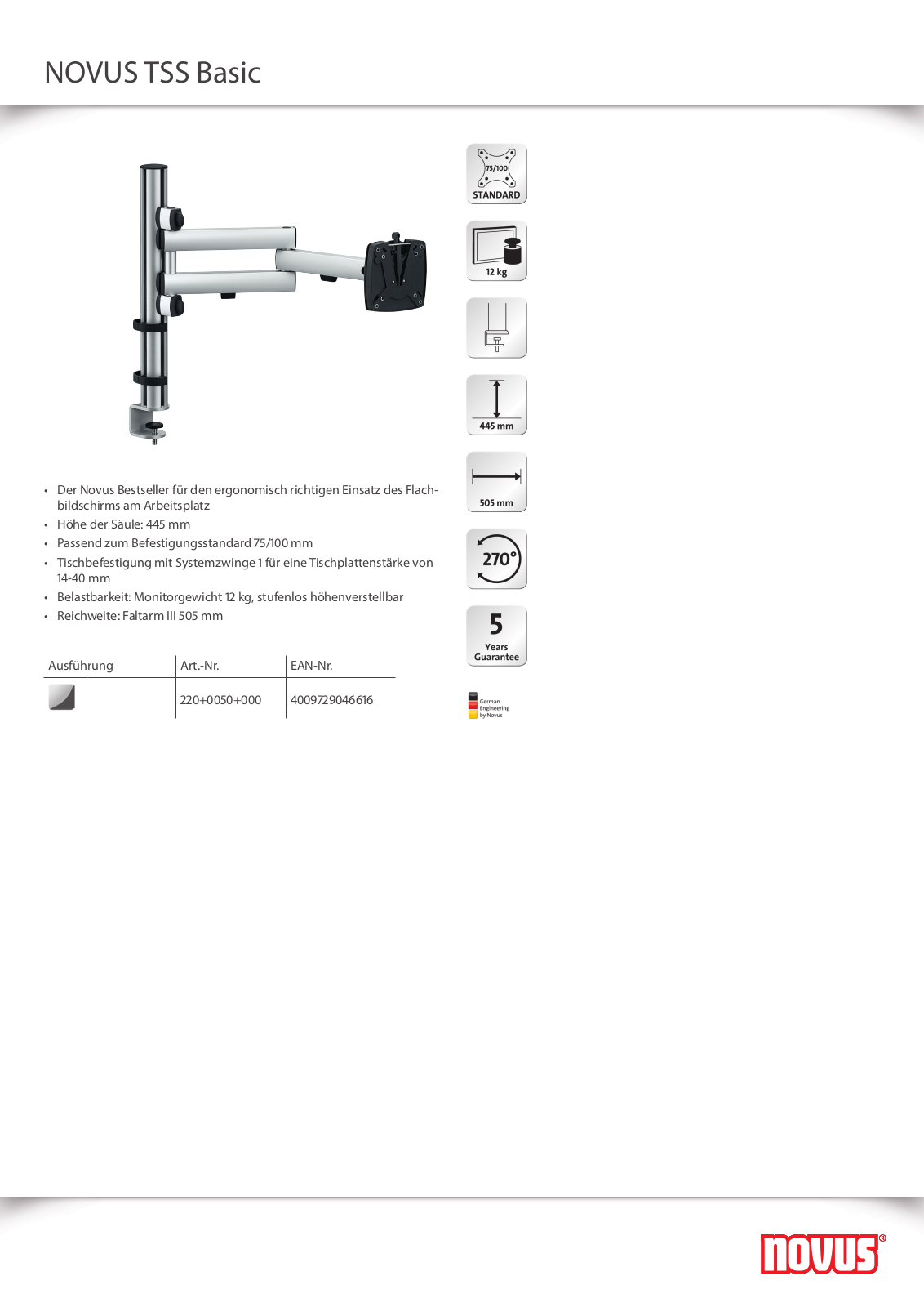 Novus Set TSS Basic User Manual - ManualMachine.com