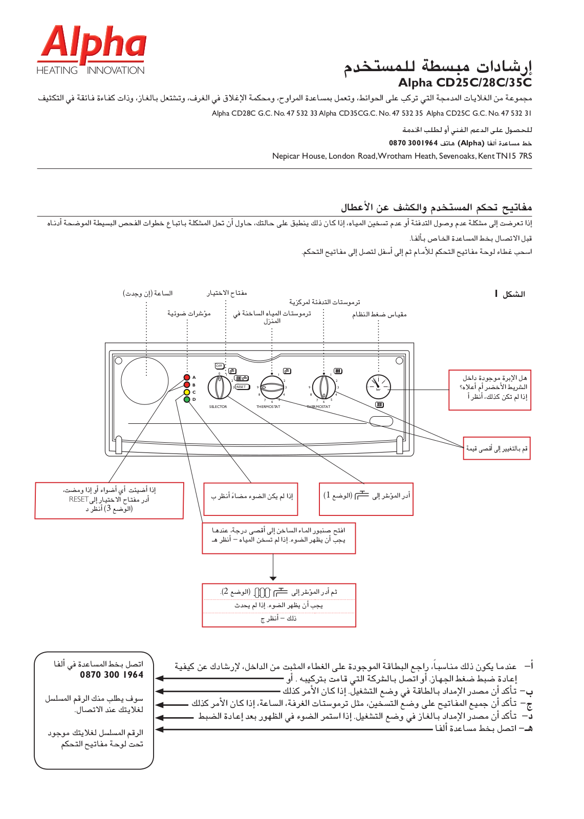 Alpha CD28C, CD35CG, CD25C User Guide