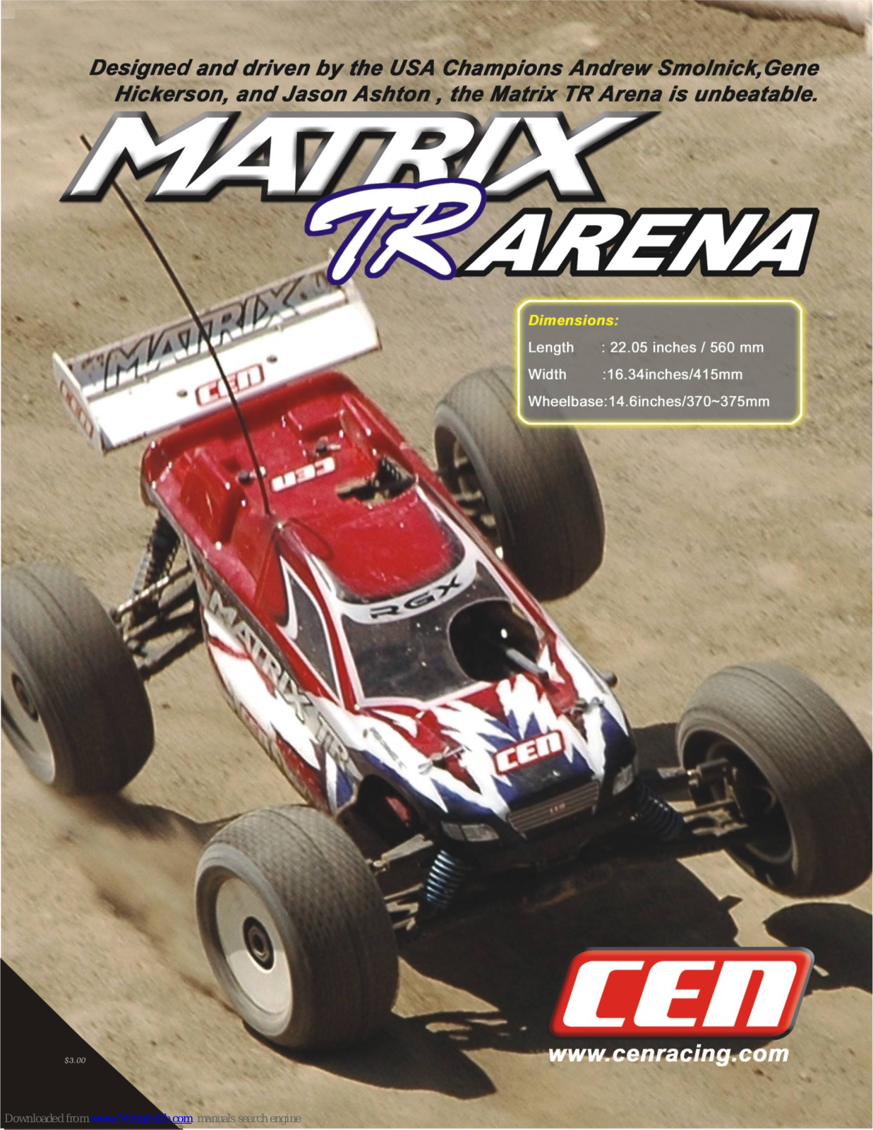 Cen Matrix TR Arena User Manual