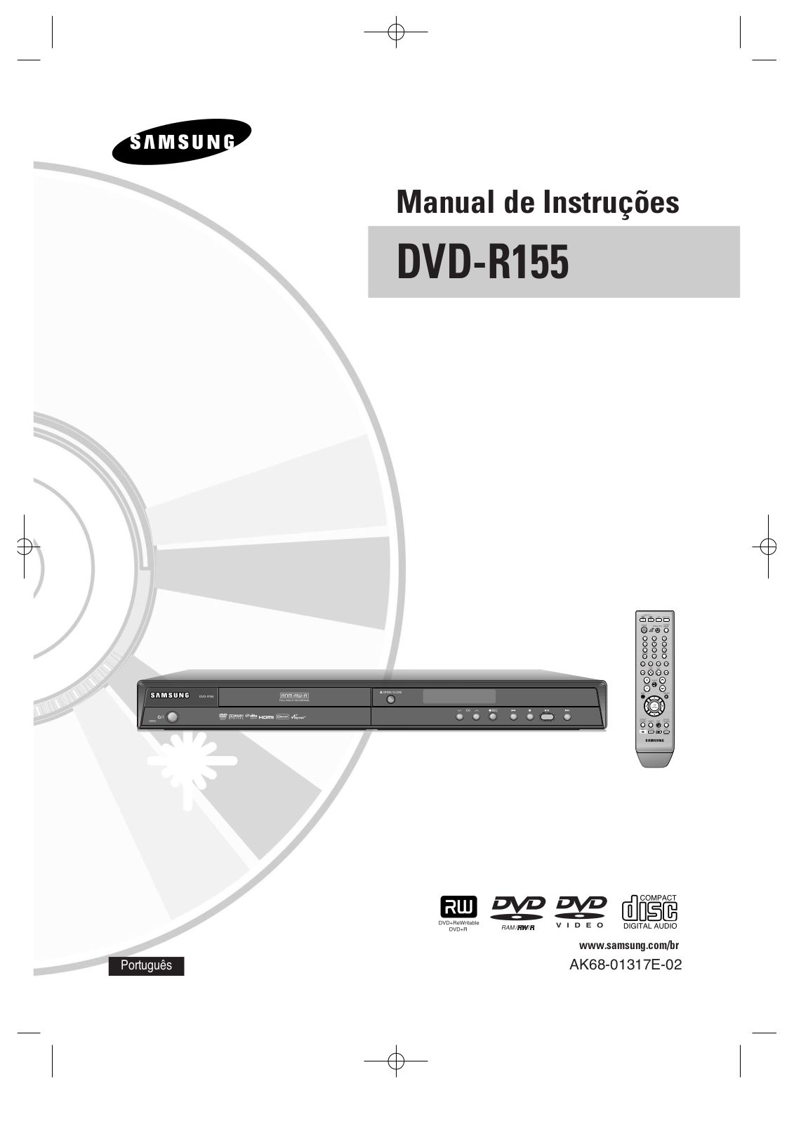 Samsung DVD-R155 User Manual