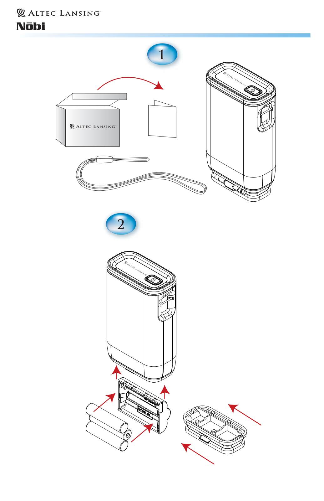 ALTEC LANSING NOBI User Manual