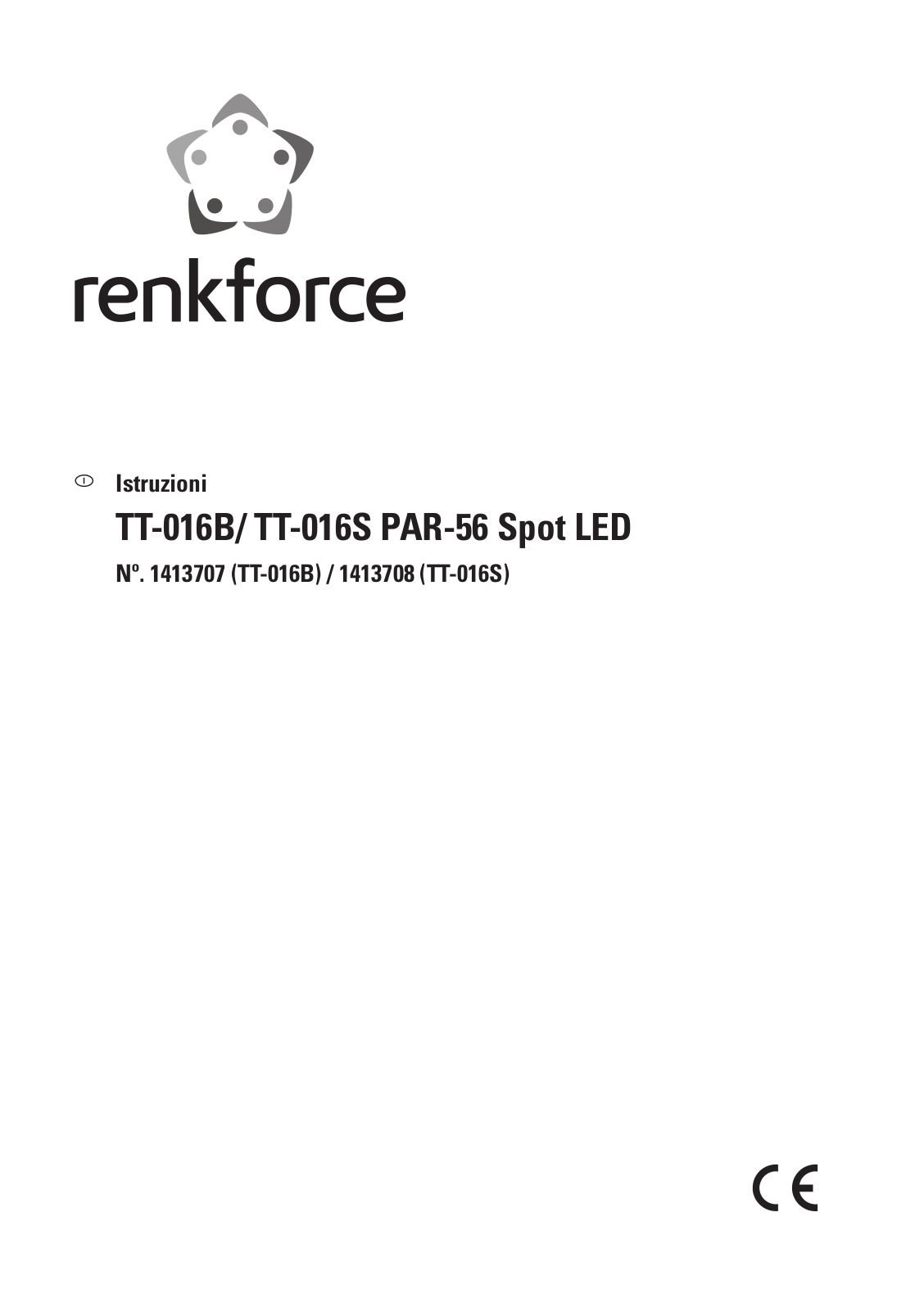 Renkforce TT-016B, TT-016S Operating Instructions