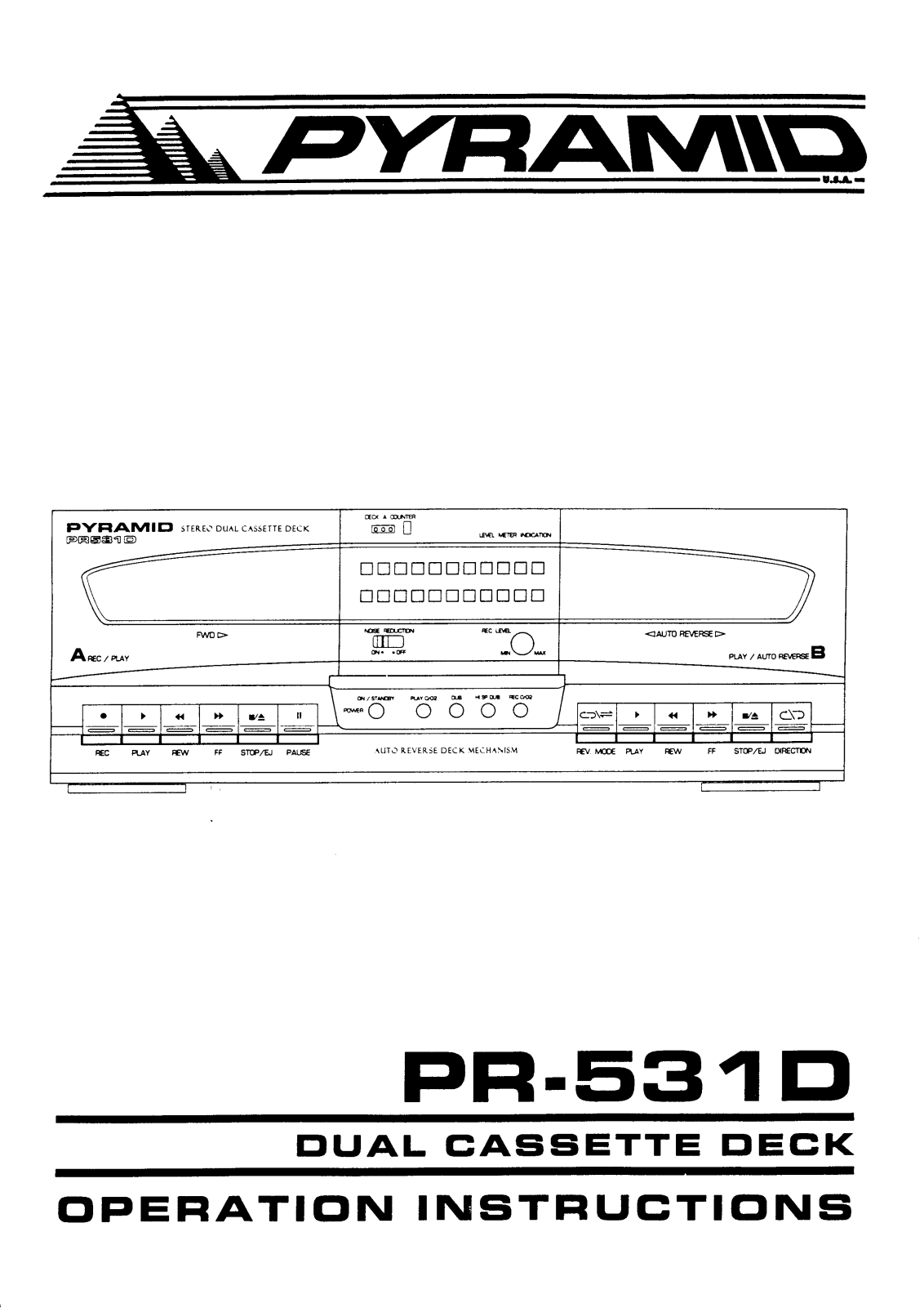 Pyramid PR531D User Manual - ManualMachine.com