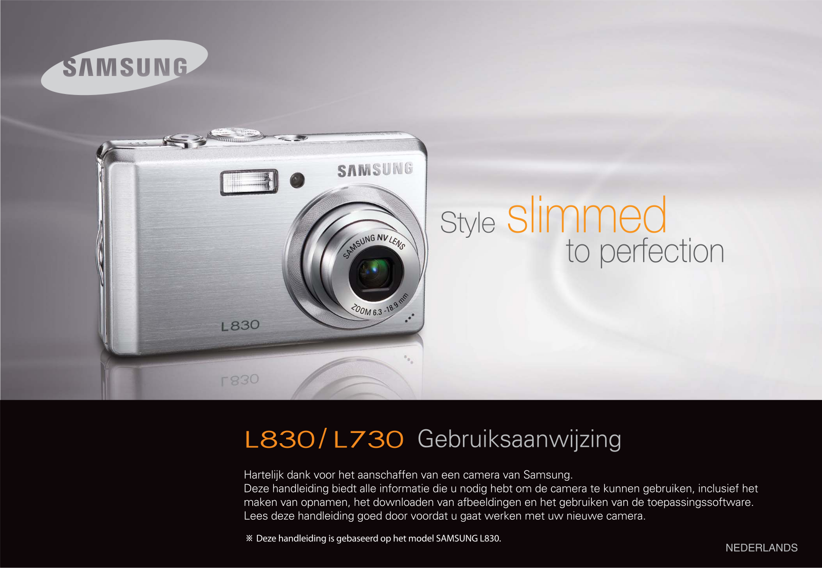 Samsung L830, L730 User Manual