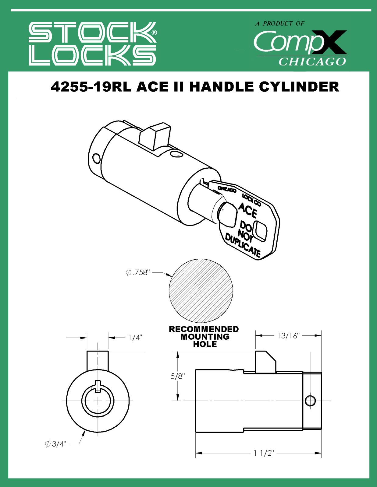 Compx 4255-19RL User Manual