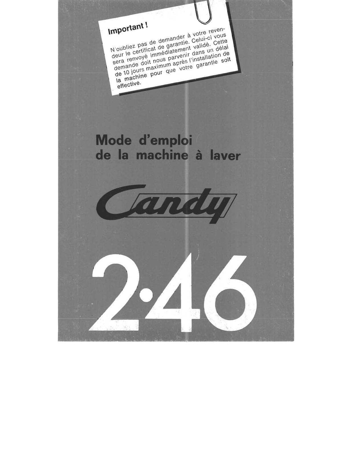 CANDY 2.46 User Manual