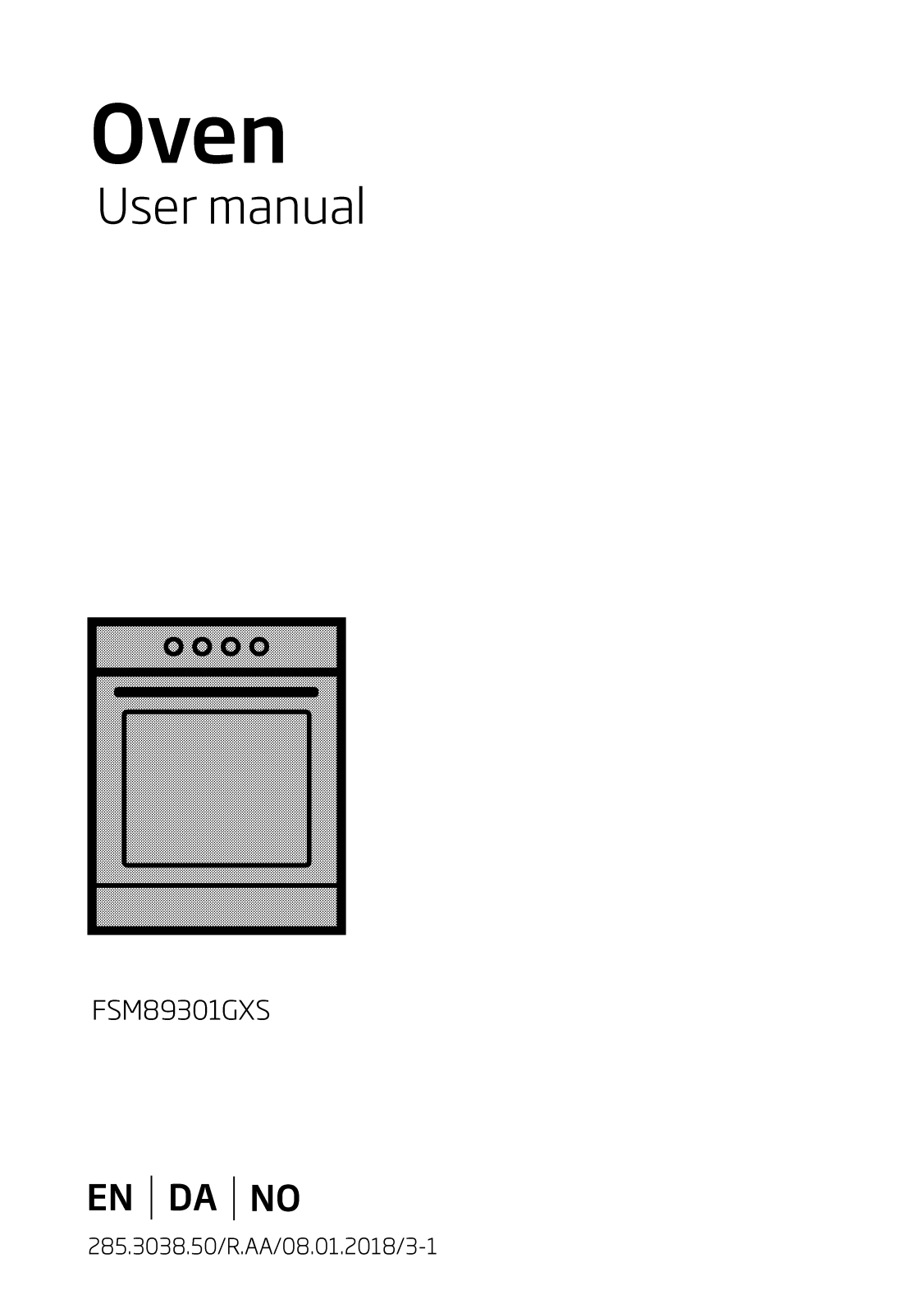 Beko FSM89301GXS User manual