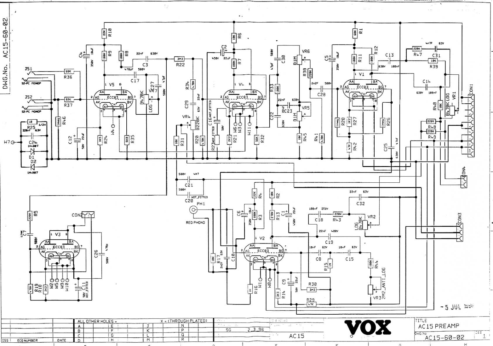 Vox ac1596pr schematic