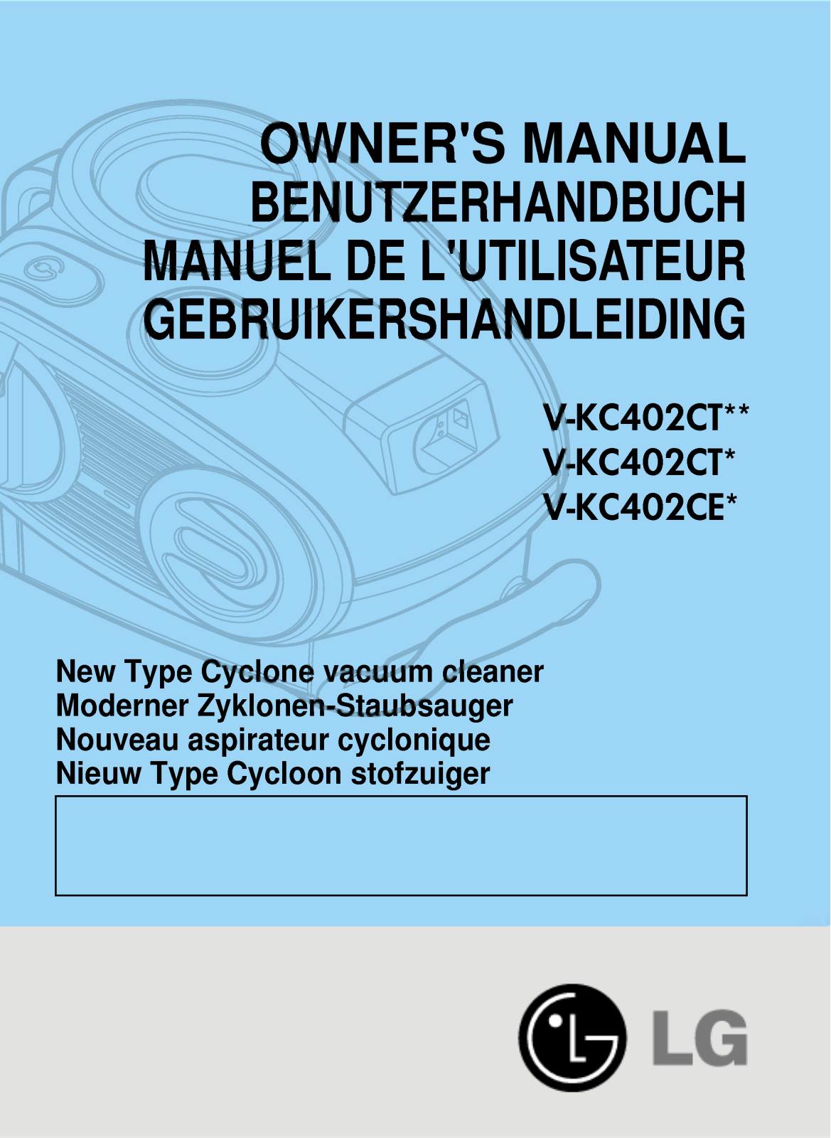 LG V-KC402CTUQ User Guide