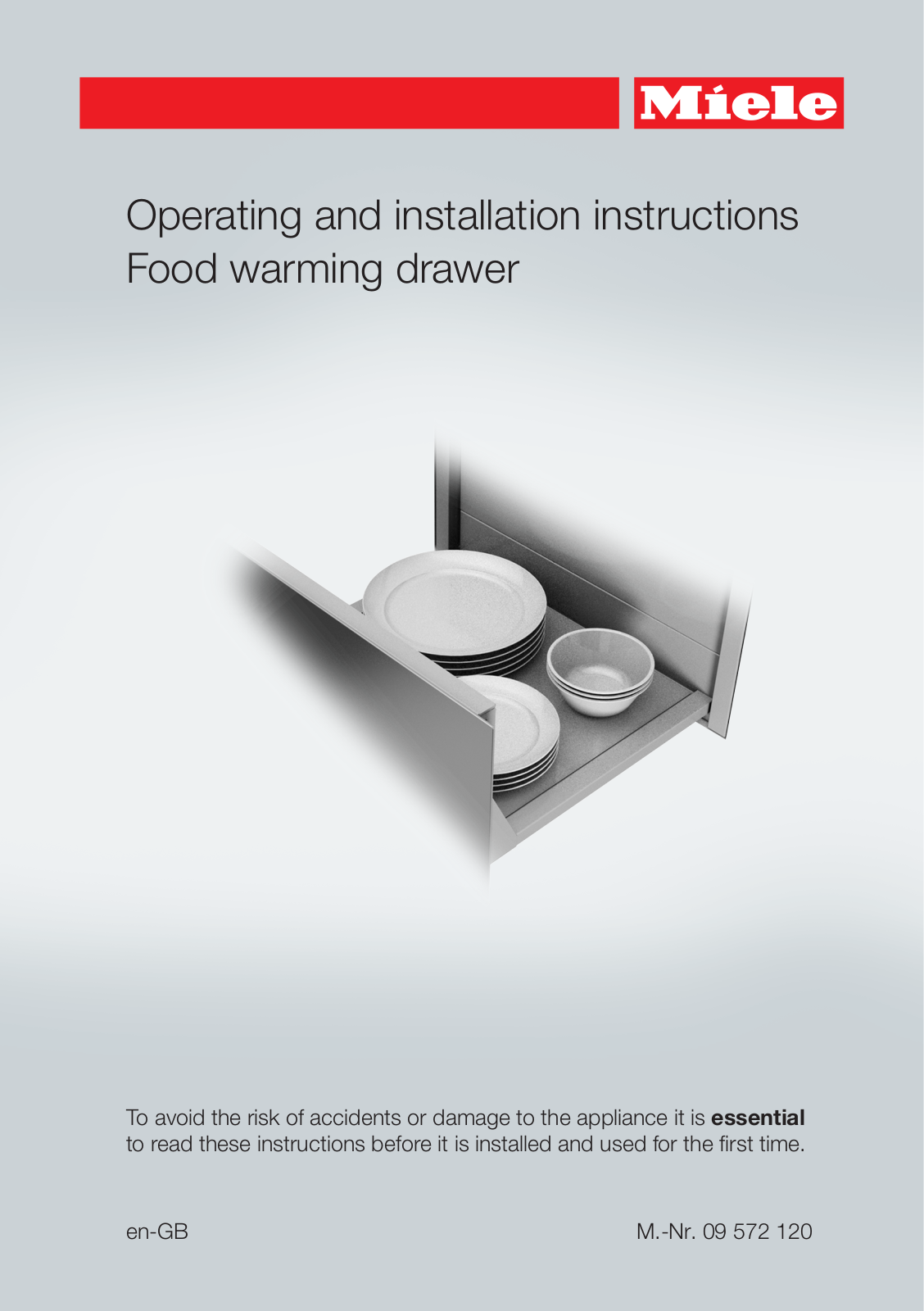 Miele ESW 6114, ESW 6214, ESW 6129, ESW 6129X, ESW 6229 Operating instructions