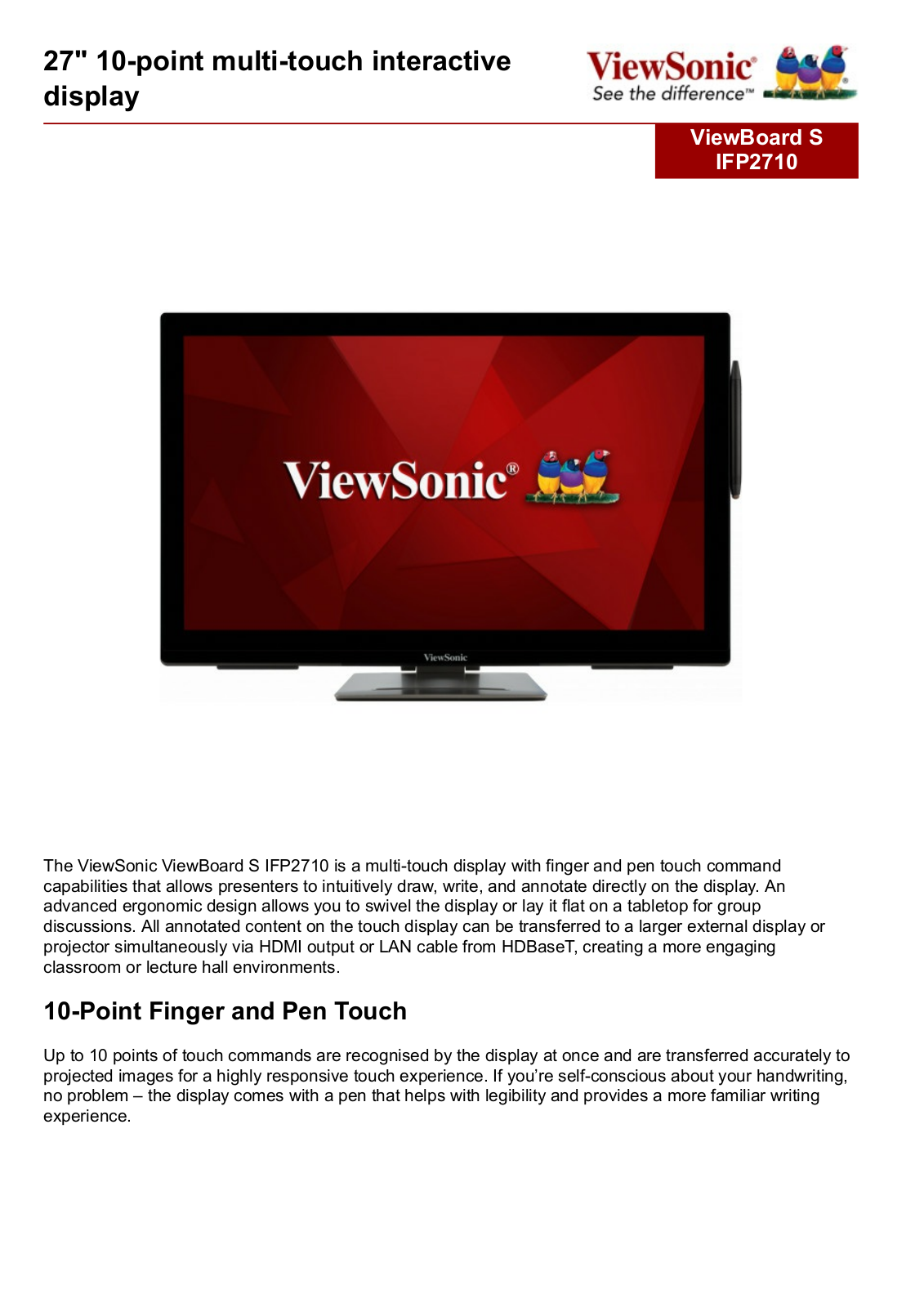 ViewSonic ViewBoard User Manual