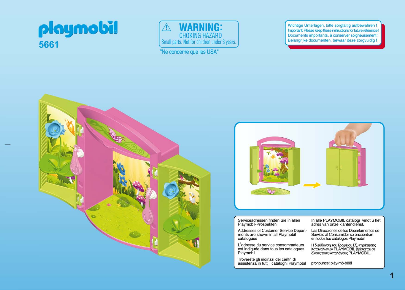 Playmobil 5661 Instructions