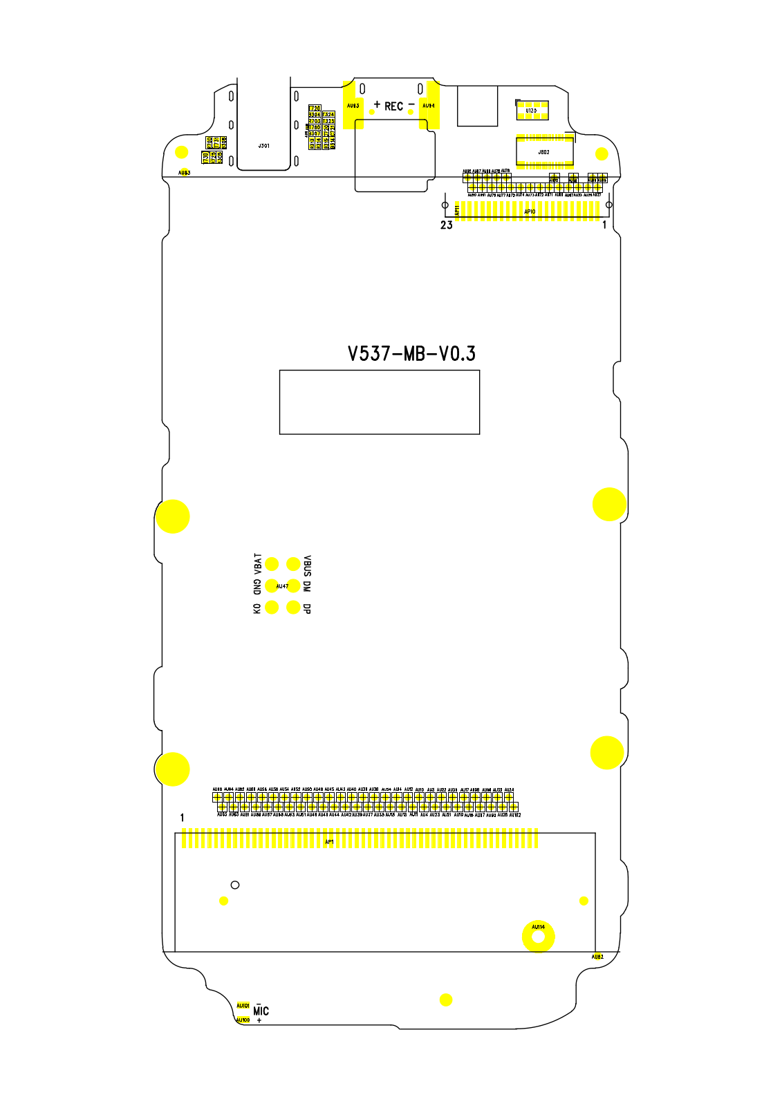 Fly FS403 Schematic bottom