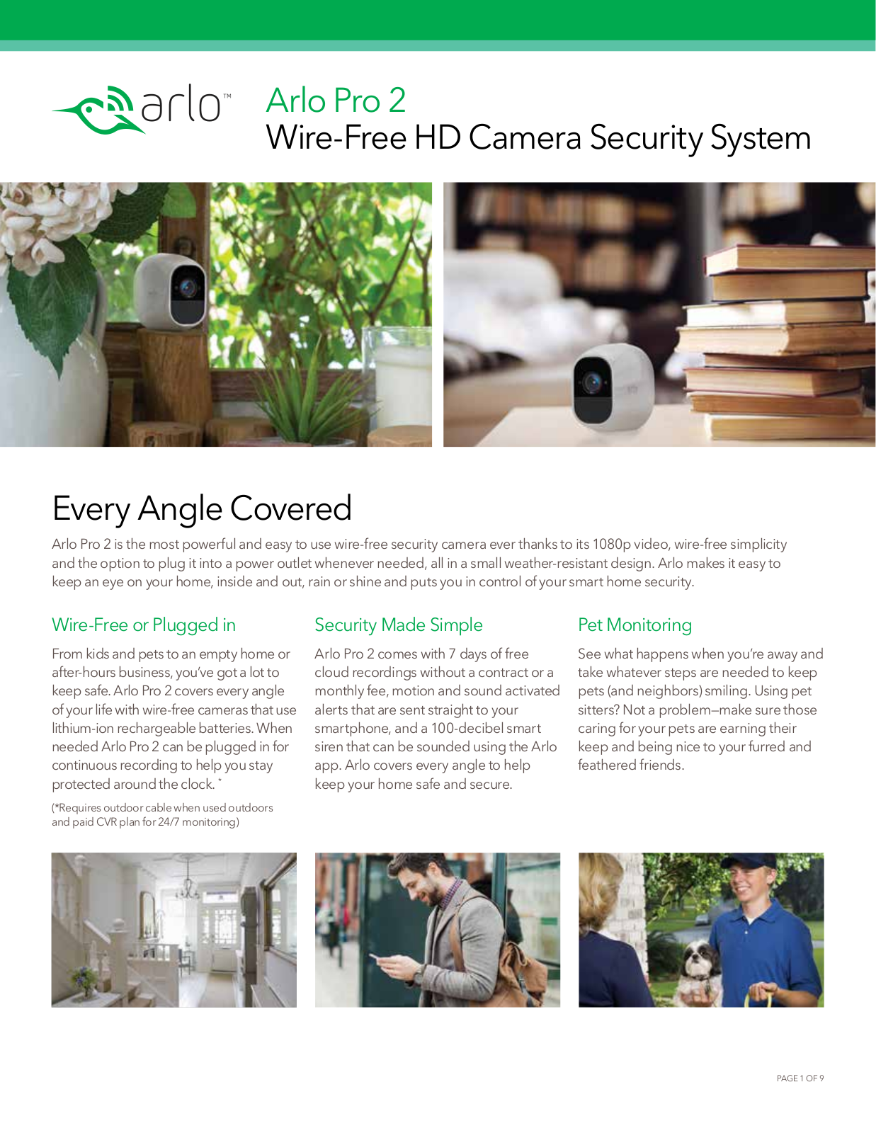 Arlo VMS4430P, VMS4230P, VMC4030P User Manual