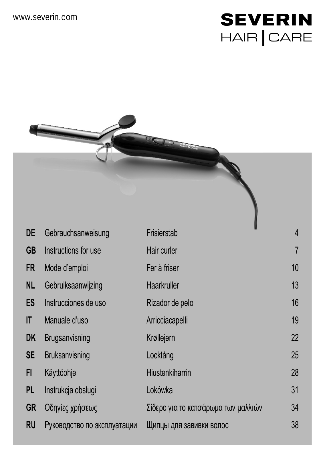 Severin LS 0674 User Manual