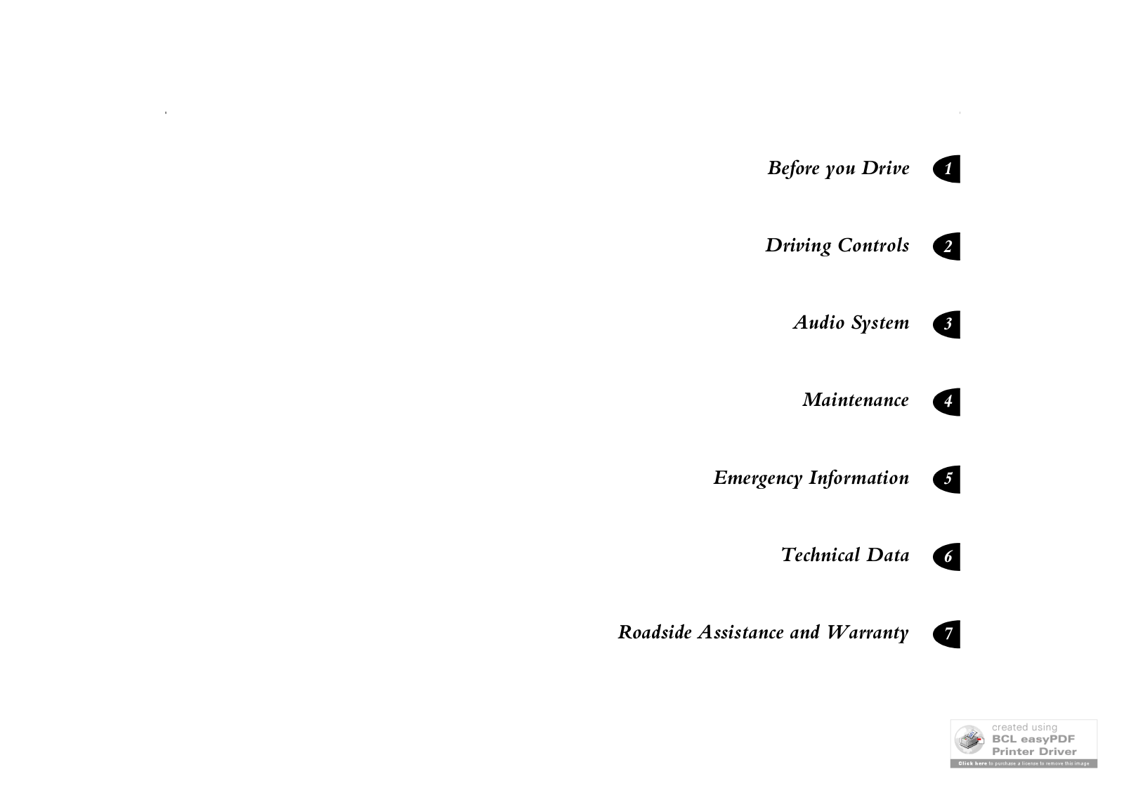 ROVER 25 User Manual