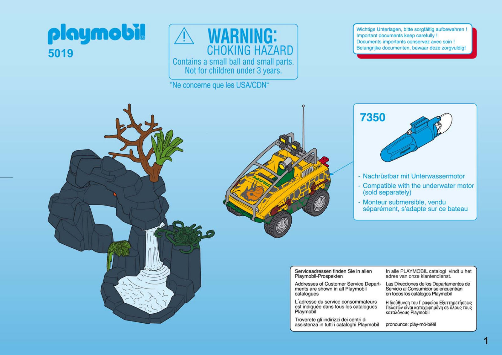 Playmobil 5019 Instructions