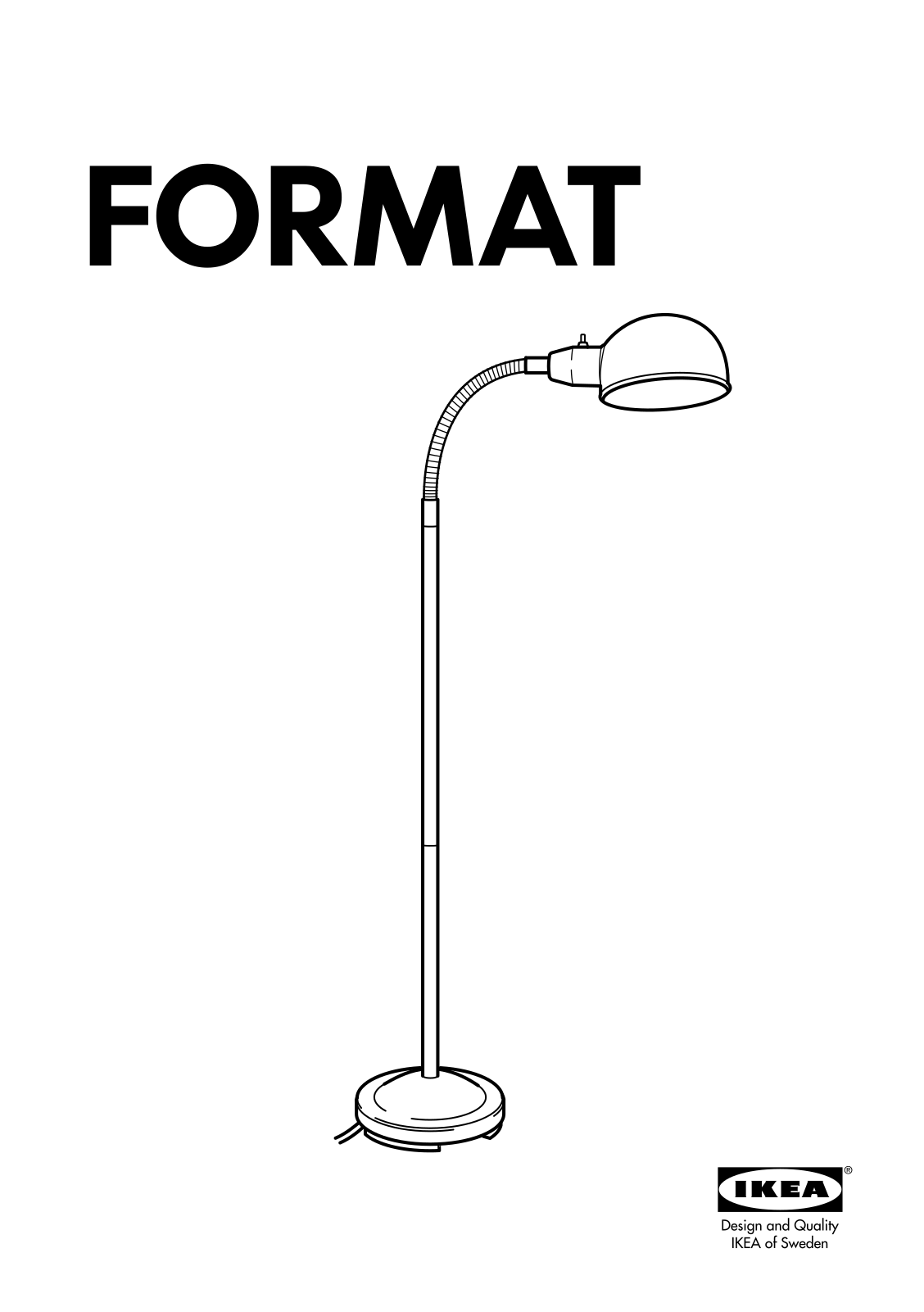IKEA FORMAT User Manual