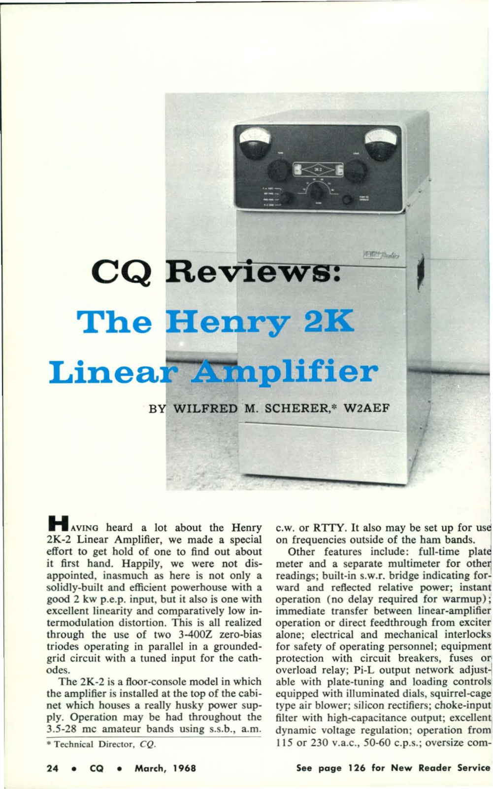 Henry Radio 2K review - ManualMachine.com