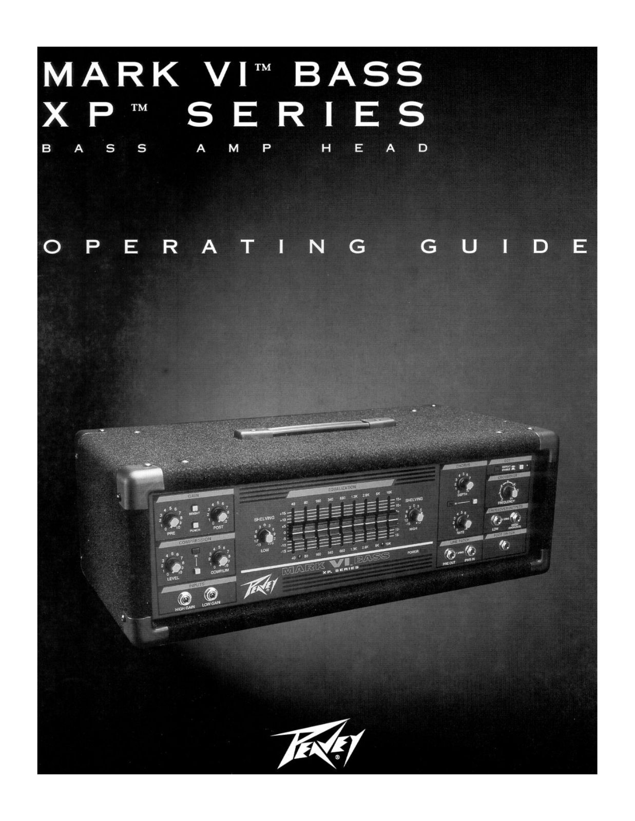 PEAVEY MARK VI BASS XP User Manual