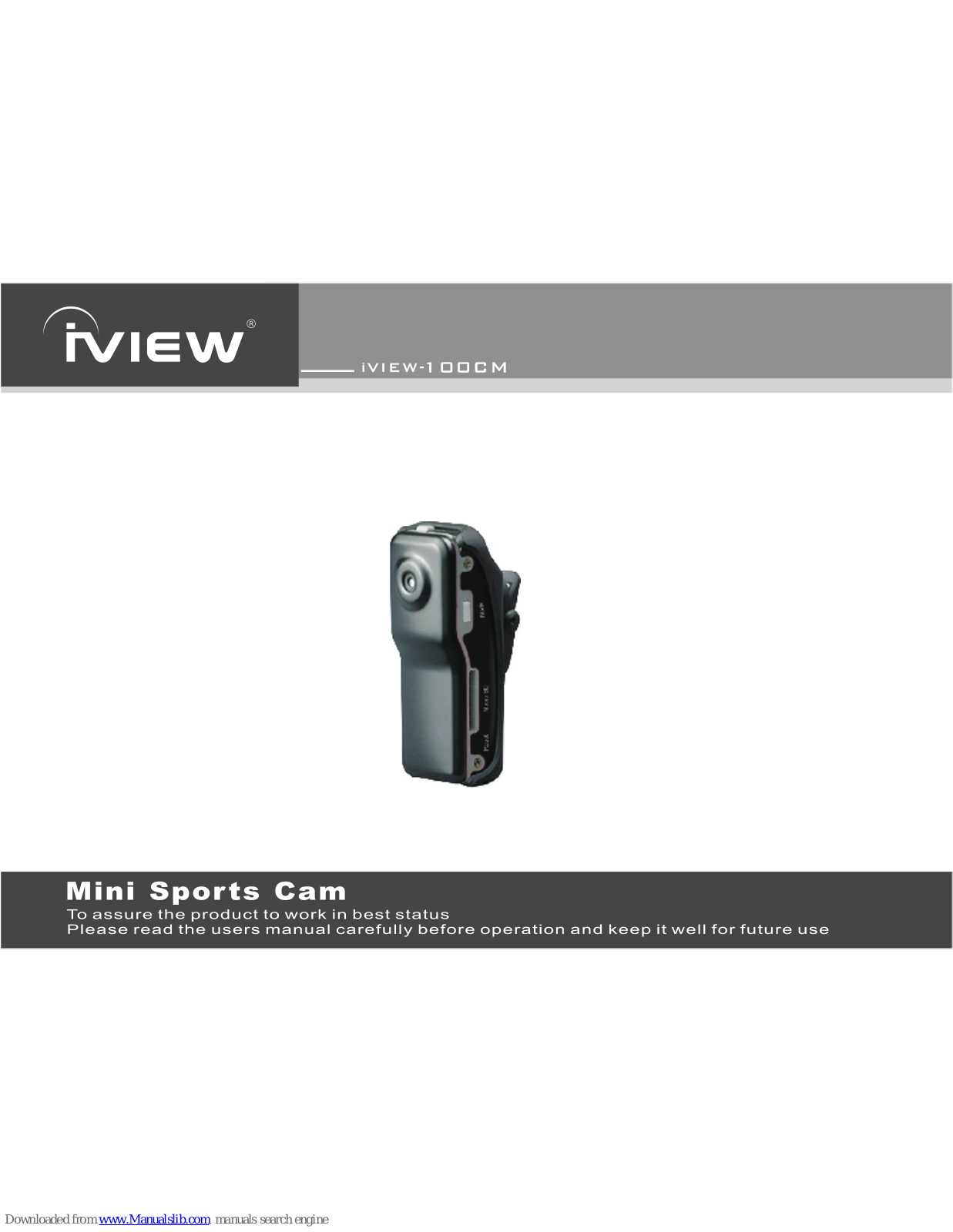 IVIEW 100CM, OPTIMUS-T, UNISON, I896QW User Manual