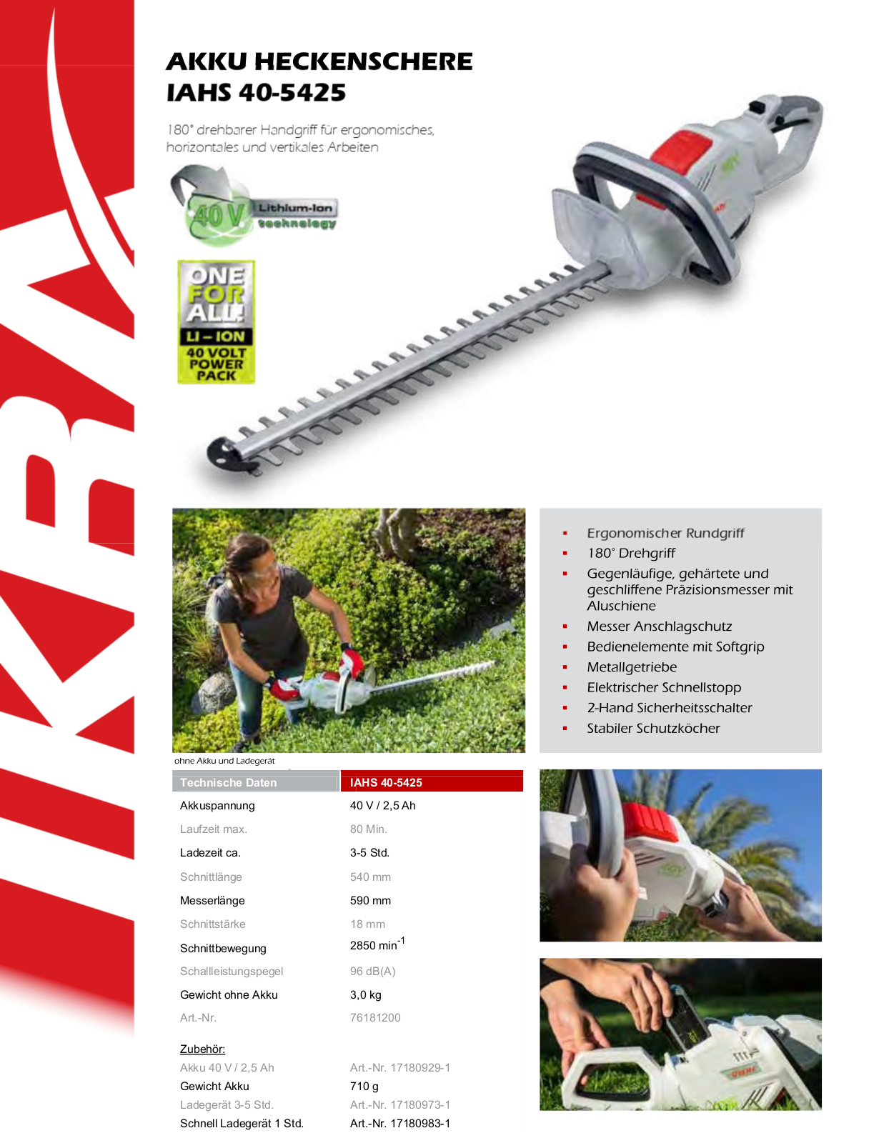 Ikra IAHS 40-5425 User Manual