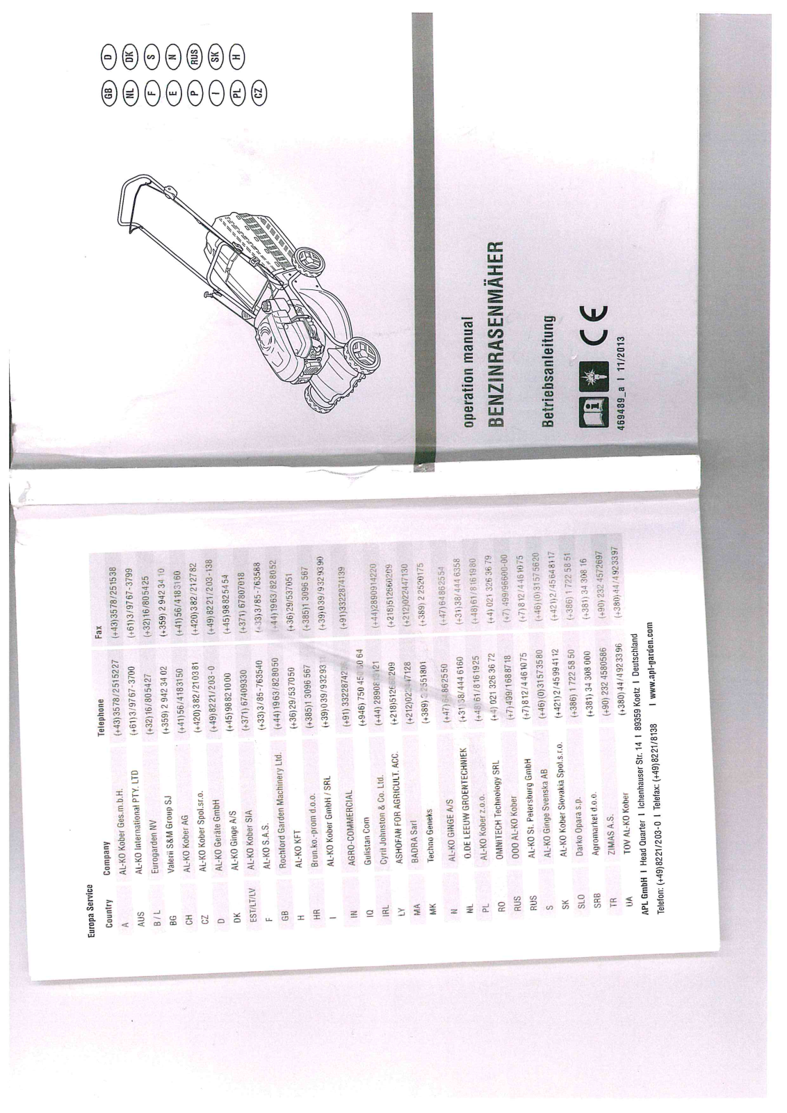 AL-KO PM 4018 P User Manual