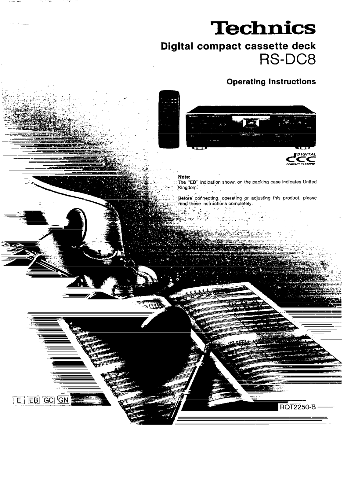 Panasonic RS-DC8 Operating Instructions