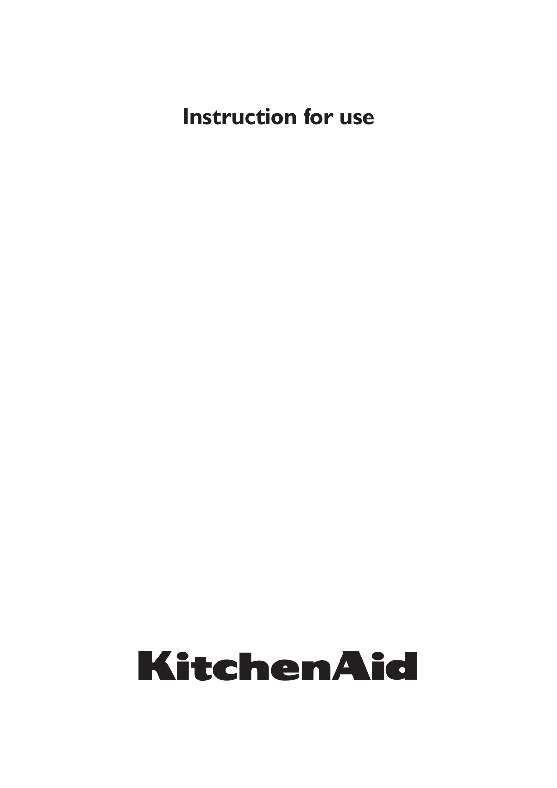 KITCHENAID KICO 3T133 PFES User Manual