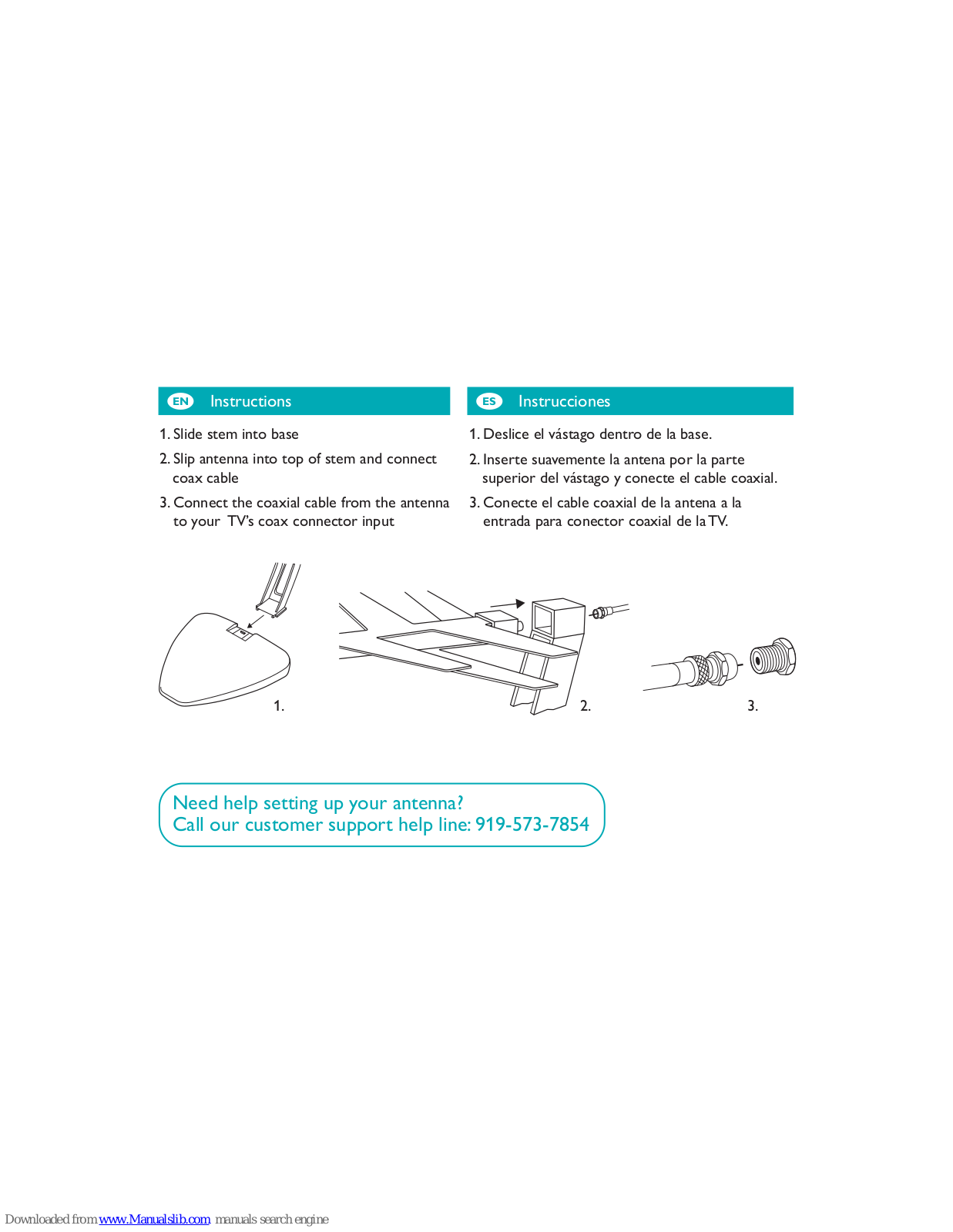 Philips US2-PHDTV1, PHDTV1 Instructions Manual - ManualMachine.com
