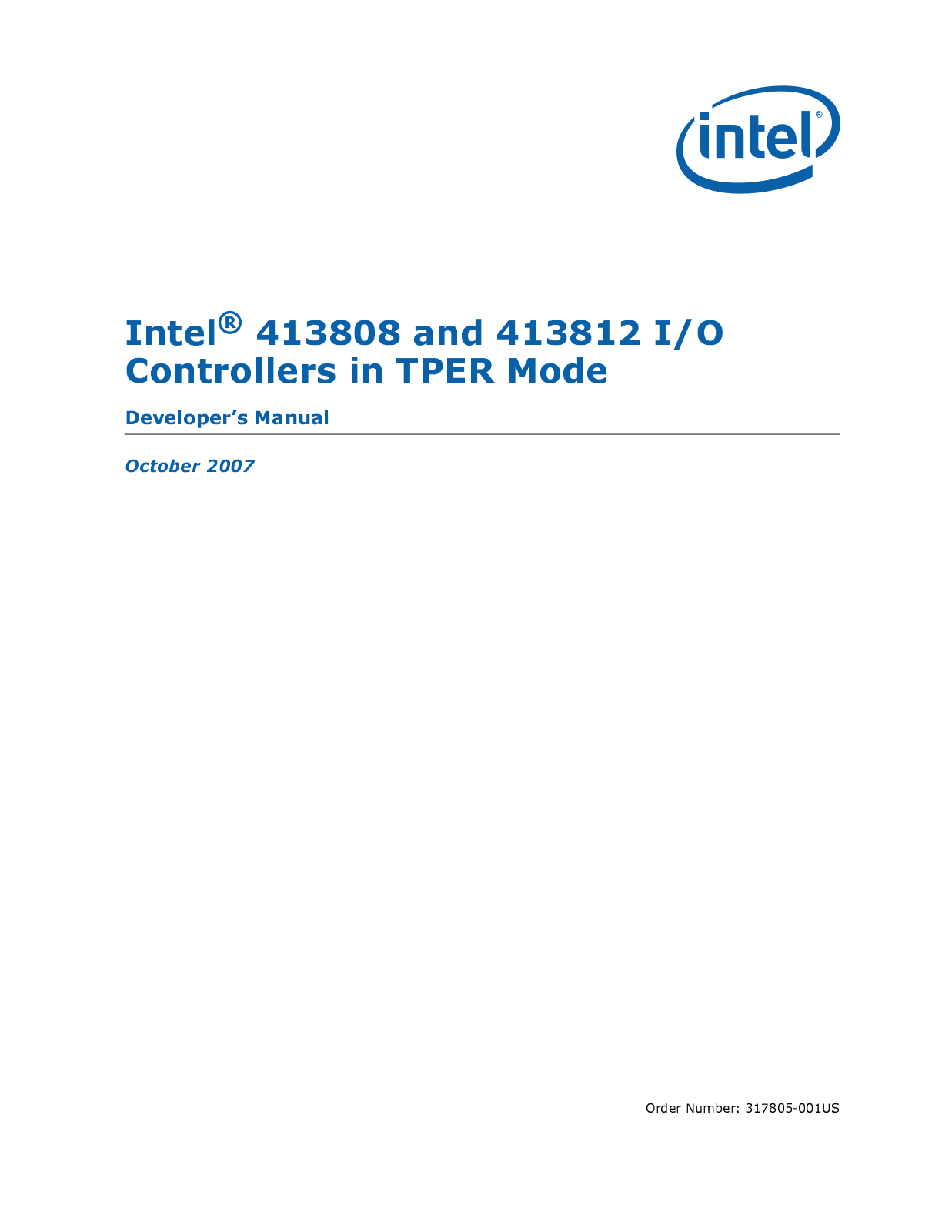 Intel 413808 User Manual