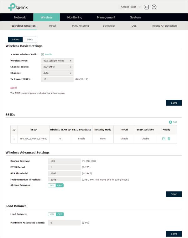 TP Link EAP110V4 User Manual