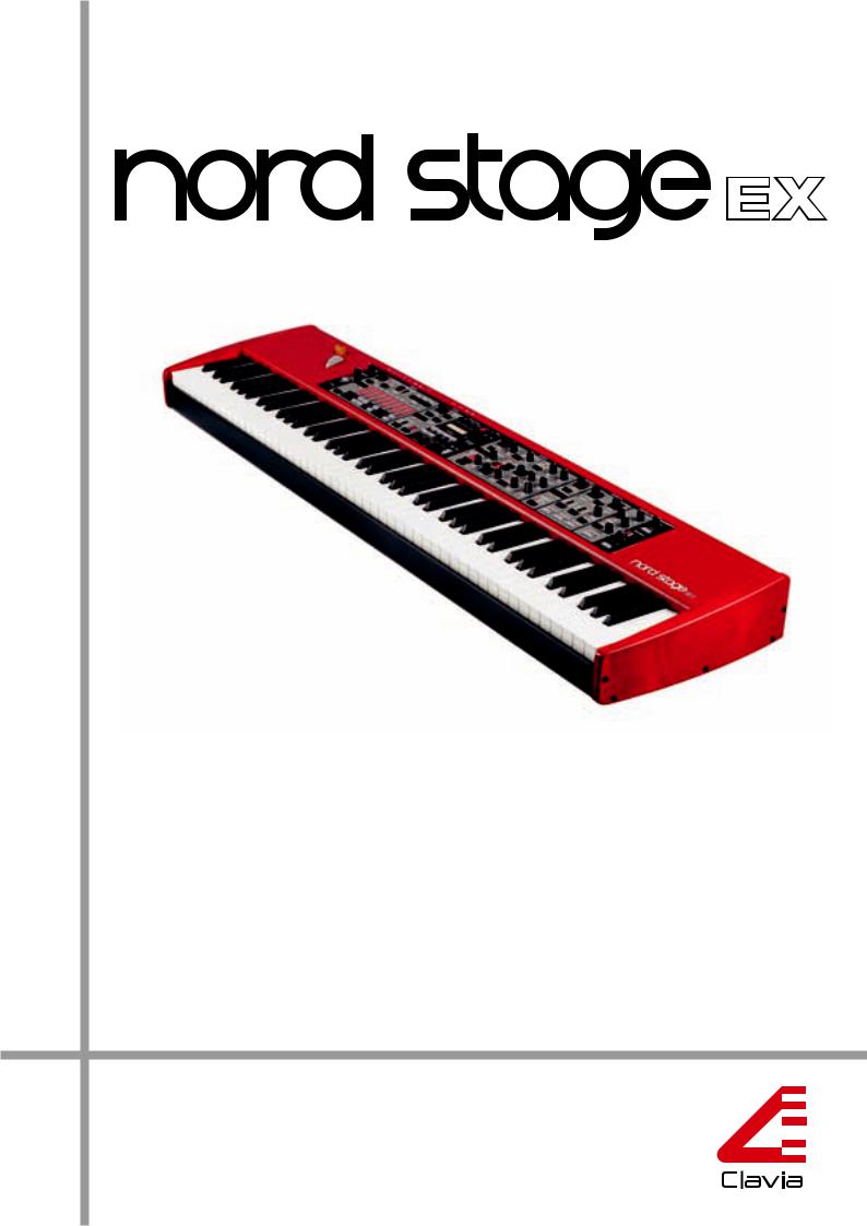 nord STAGE EX User manual