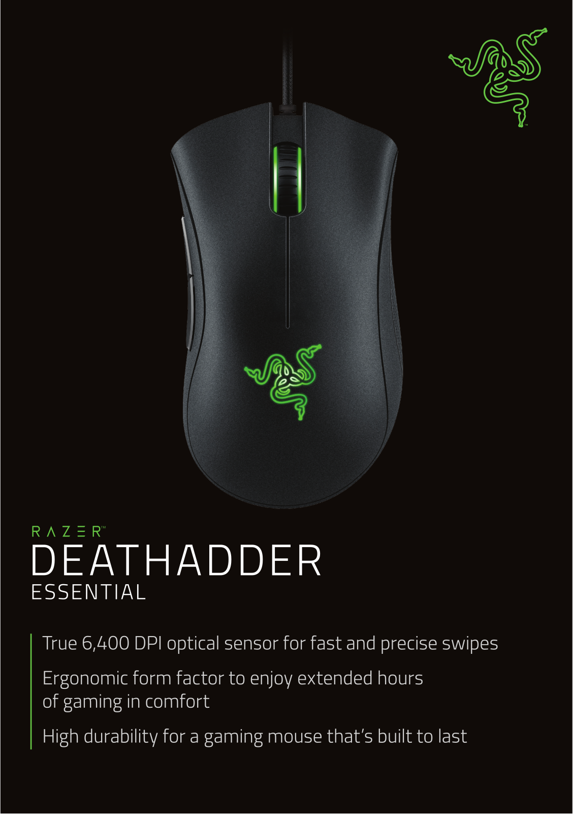 Razer DeathAdder Essential User Manual