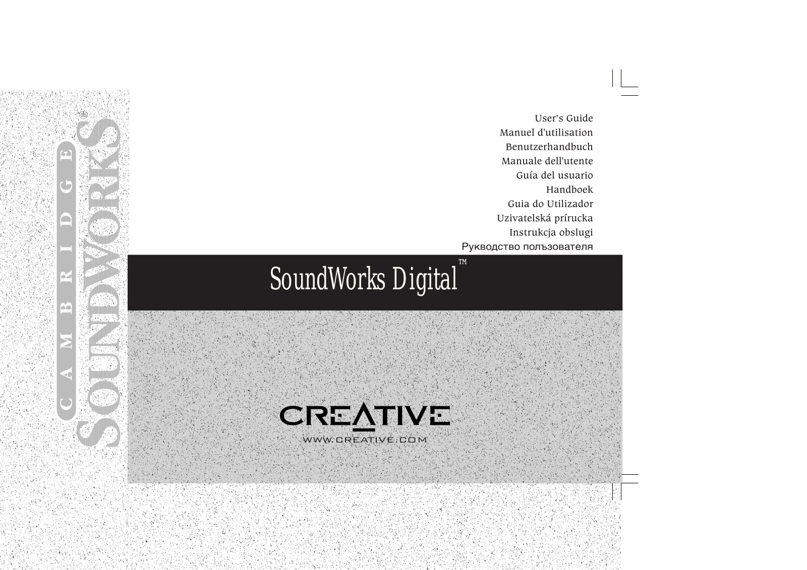 Creative SoundWorks Digital FPS 2000 User Manual