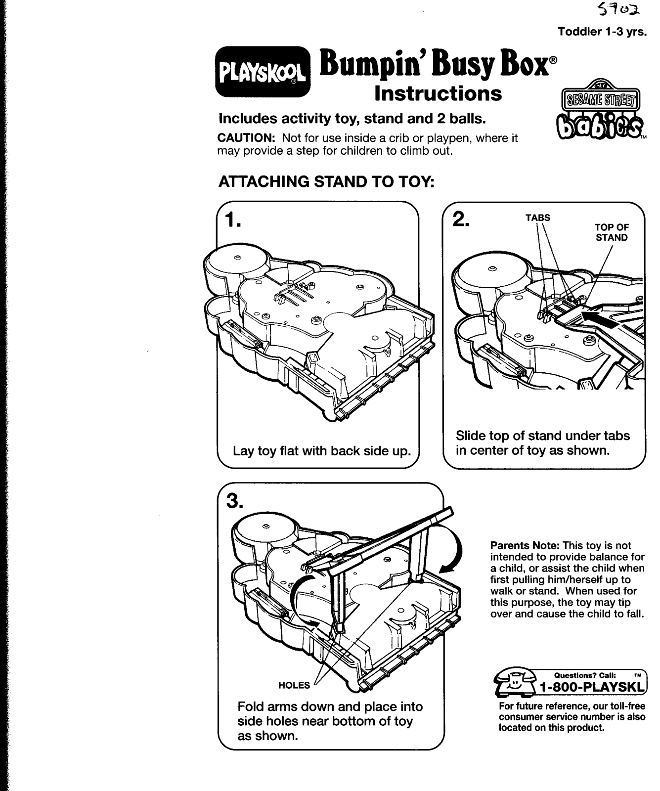 HASBRO Bumpin BusyBox User Manual