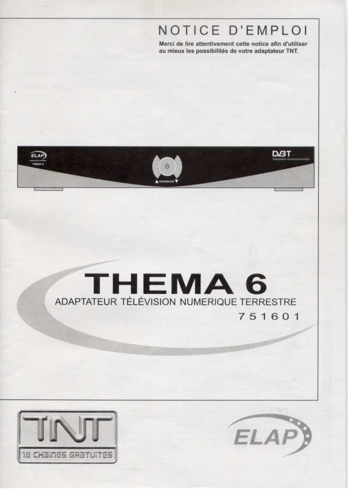 ELAP THEMA 6 User Manual