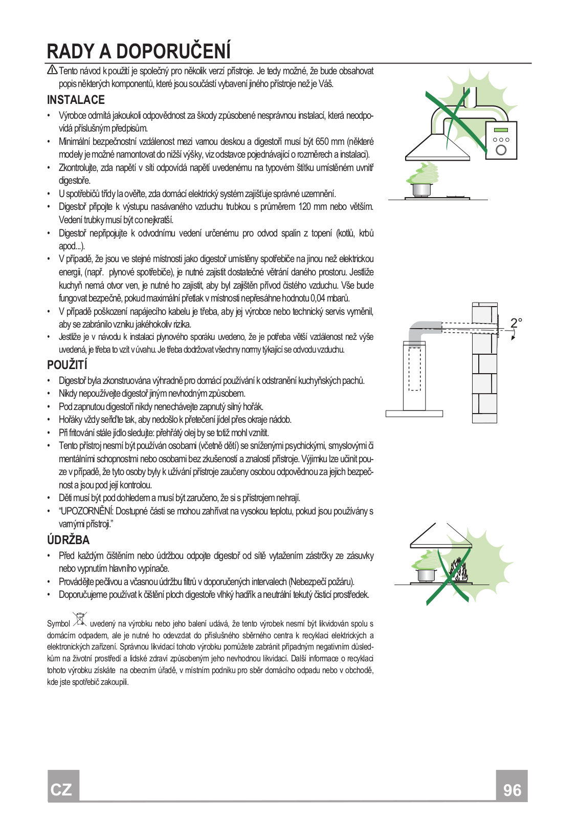 Faber VEIL BK A90, VEIL WH A90, VEIL WH MATT A90 User Manual