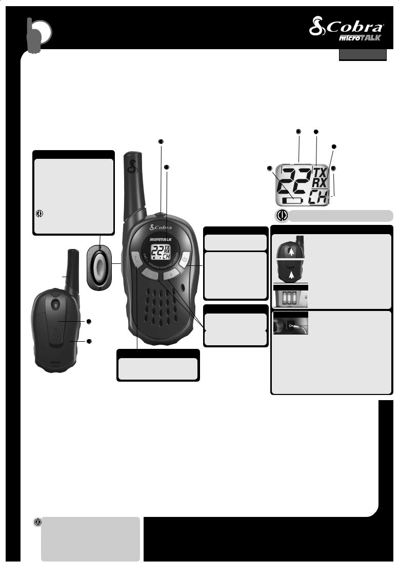 Cobra Electronics CXT175 User Manual
