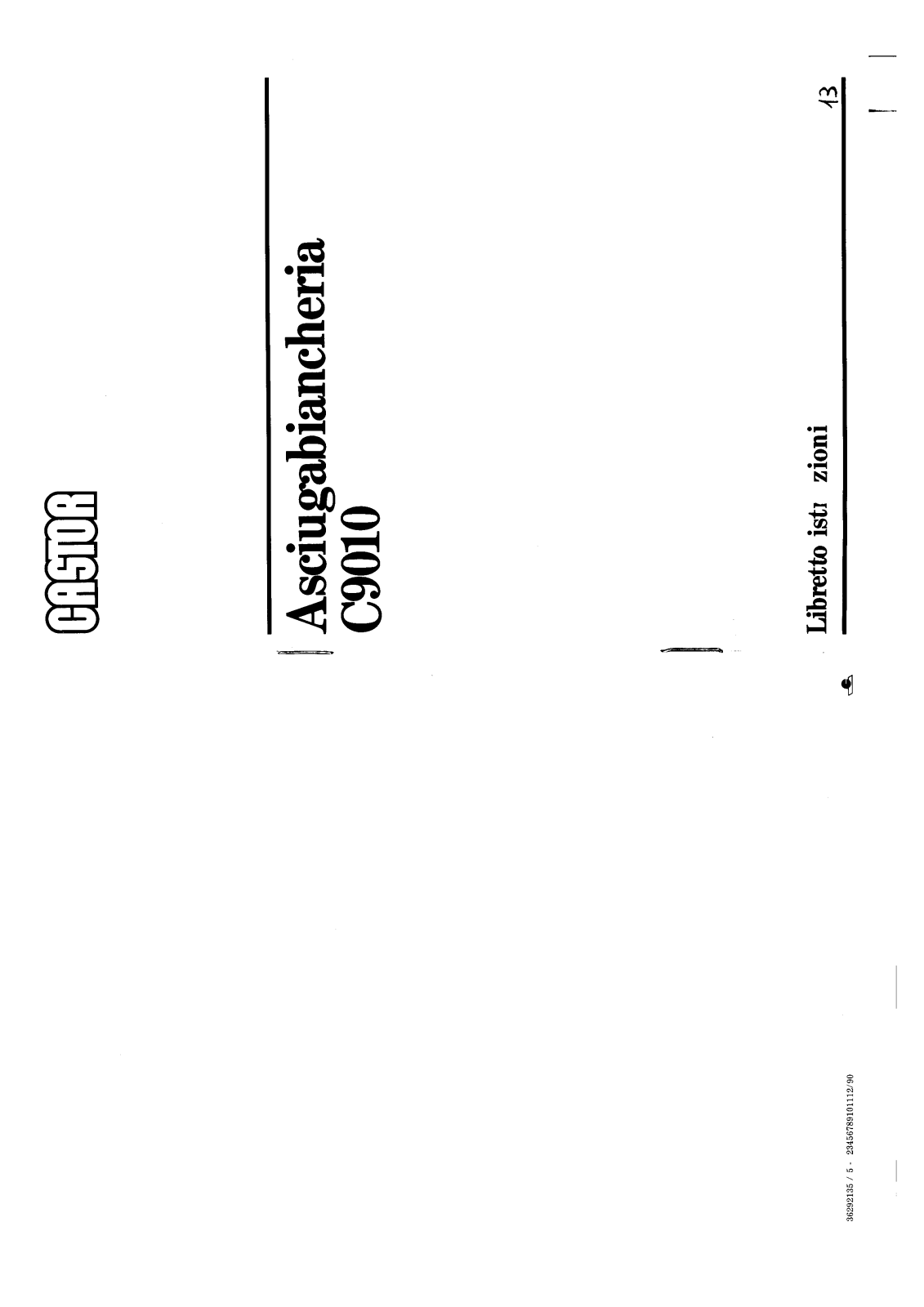 Castor C9010 Instructions Manual