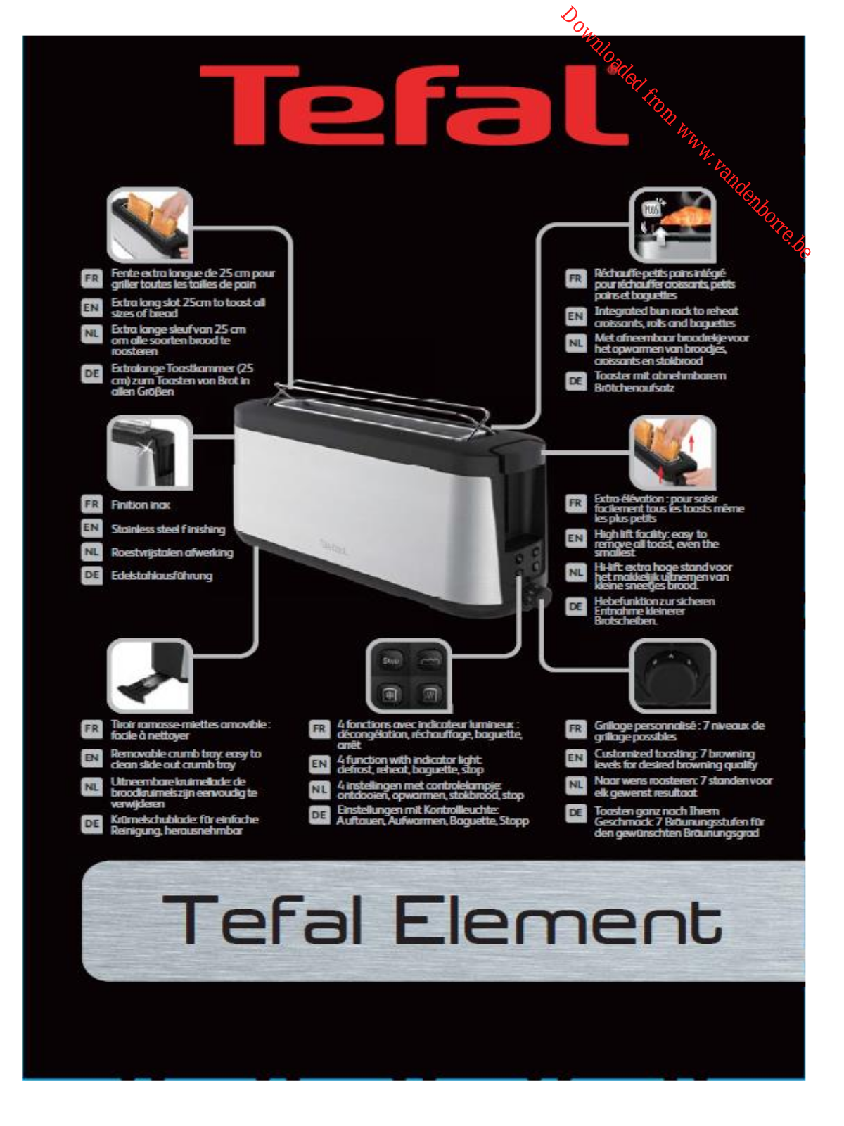 TEFAL TL430811 User Manual