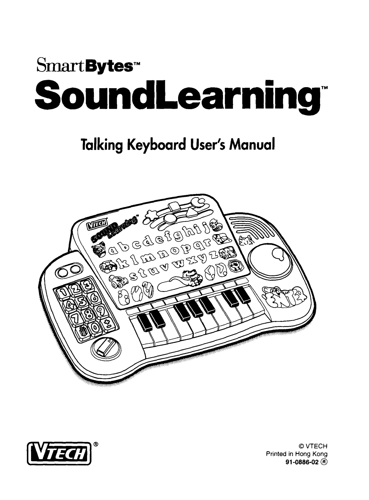 VTech SOUNDLEARNING TALK KEYBOARD User Manual