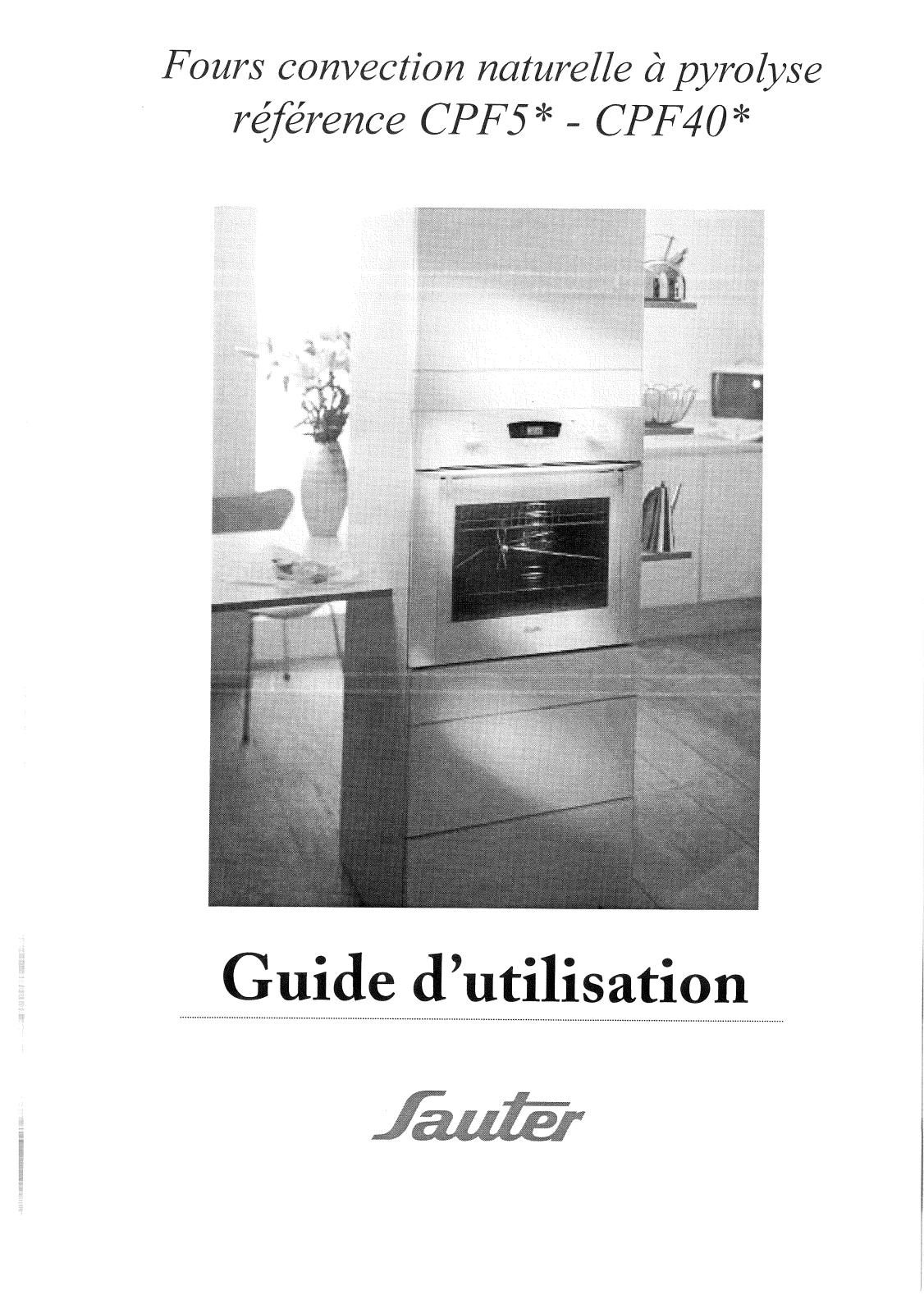 SAUTER CPF5B User Manual