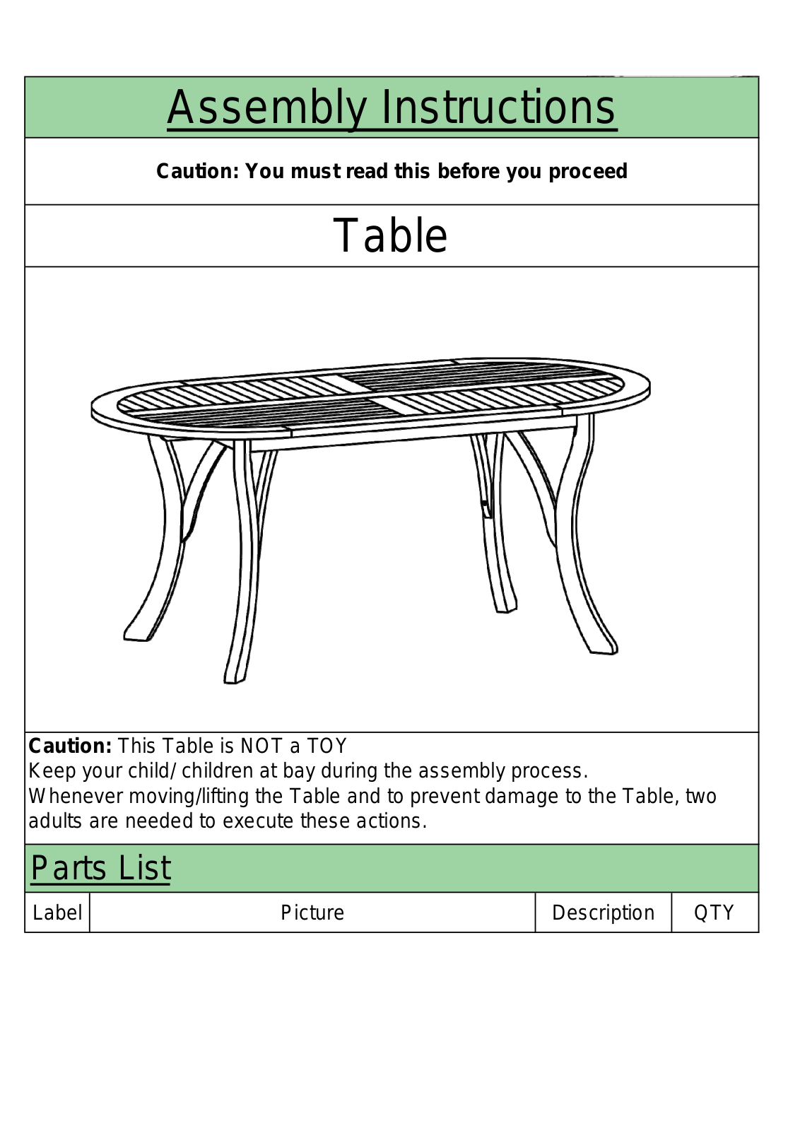Red Barrel Studio FOME7459 Assembly Instructions - ManualMachine.com